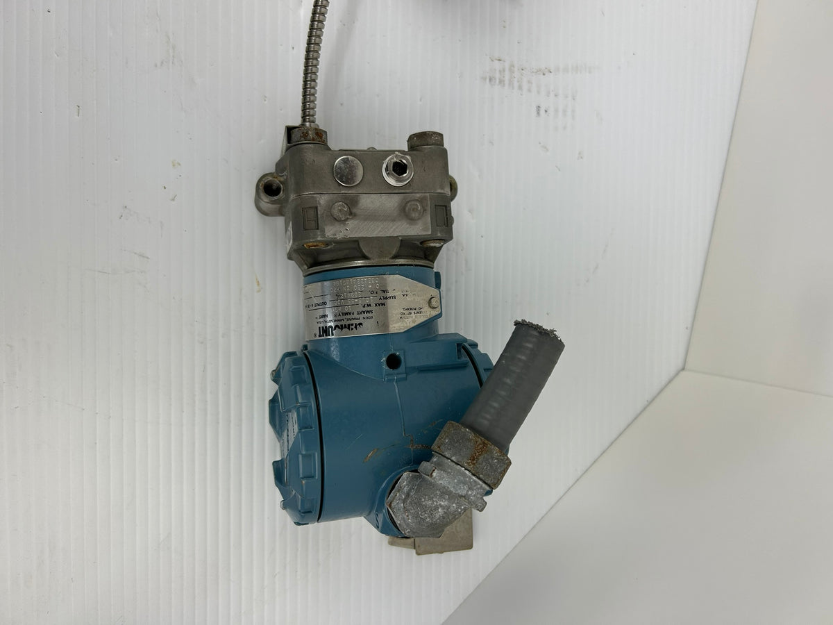 Rosemount 3051CG2A22A1AS1B4 Pressure Transmitter Sensor with Base 1SSD2-429367