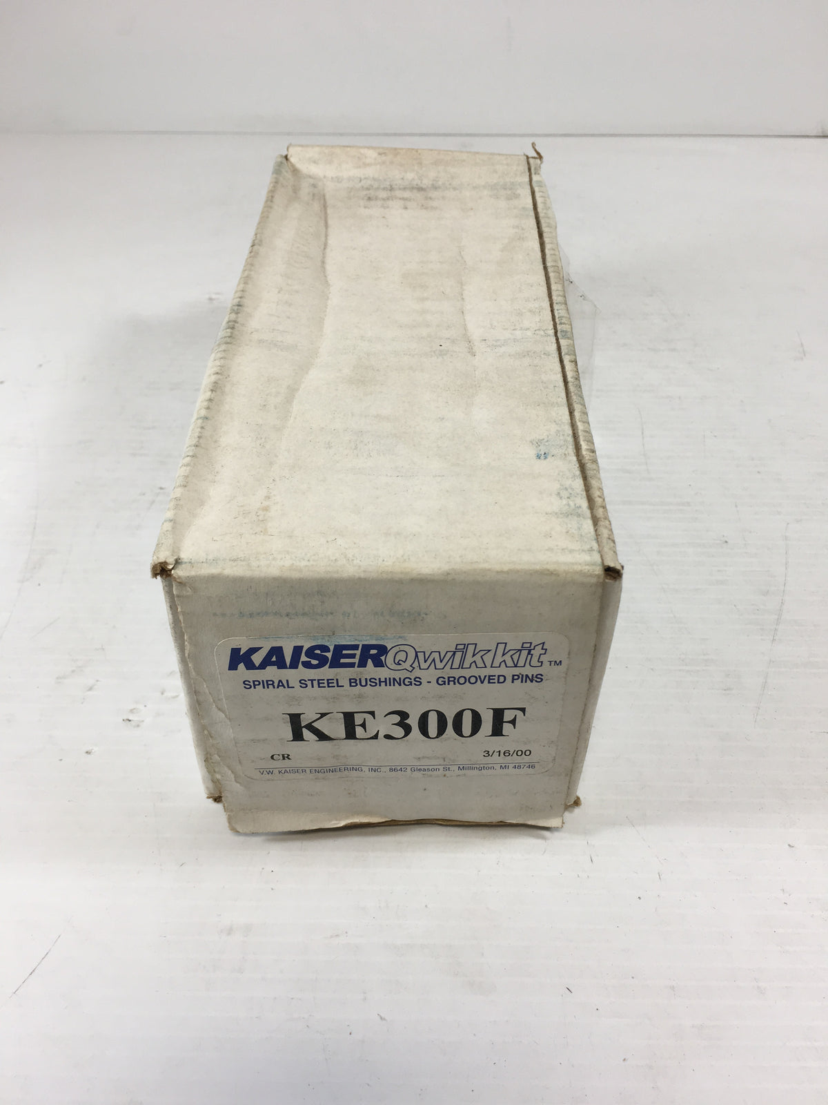 Kaiser KE300F Qwik Kit No Ream Spiral Steel Bushings Grooved Pins