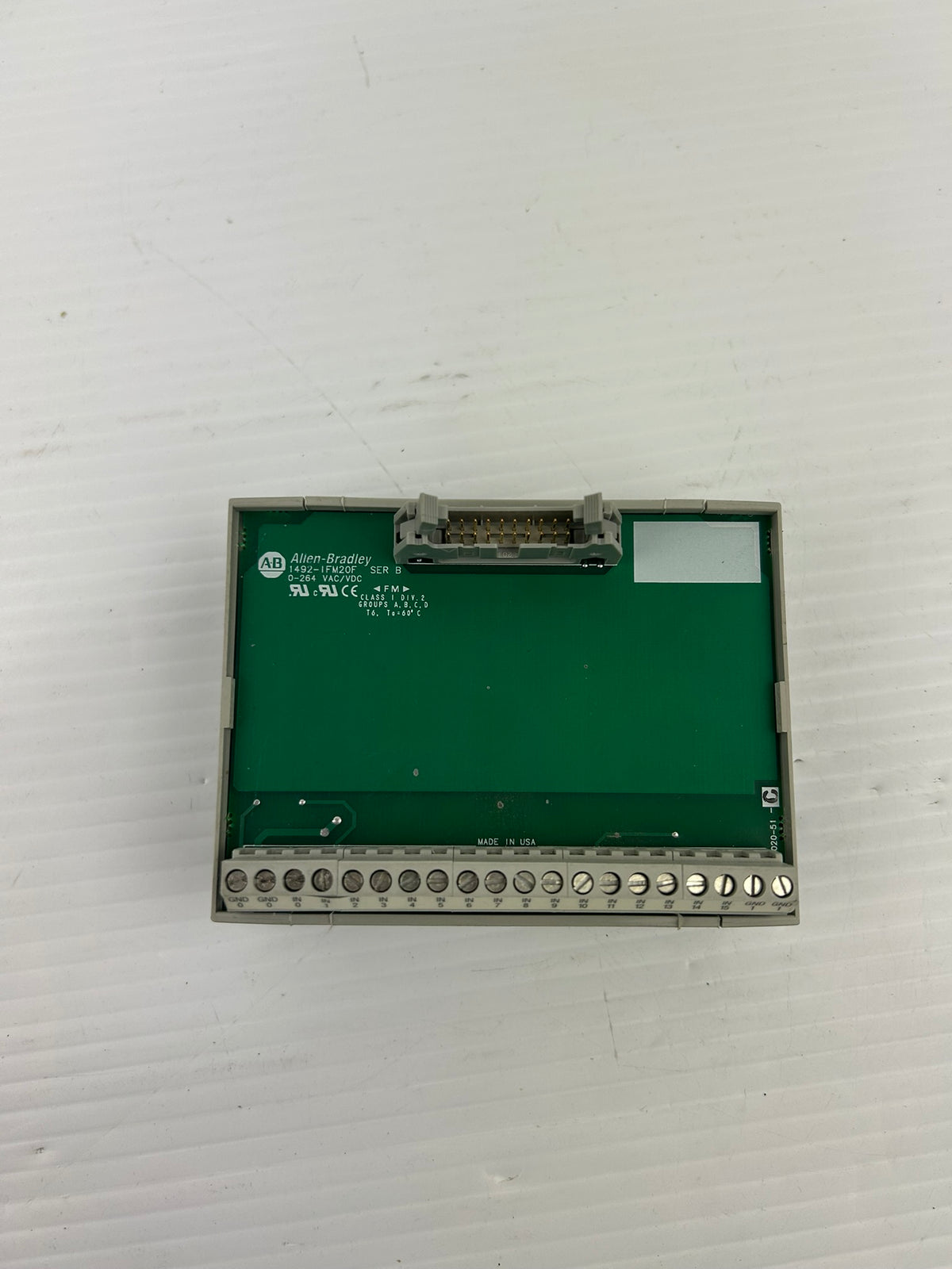 Allen Bradley 1492-IFM20F Interface PLC Module Series B