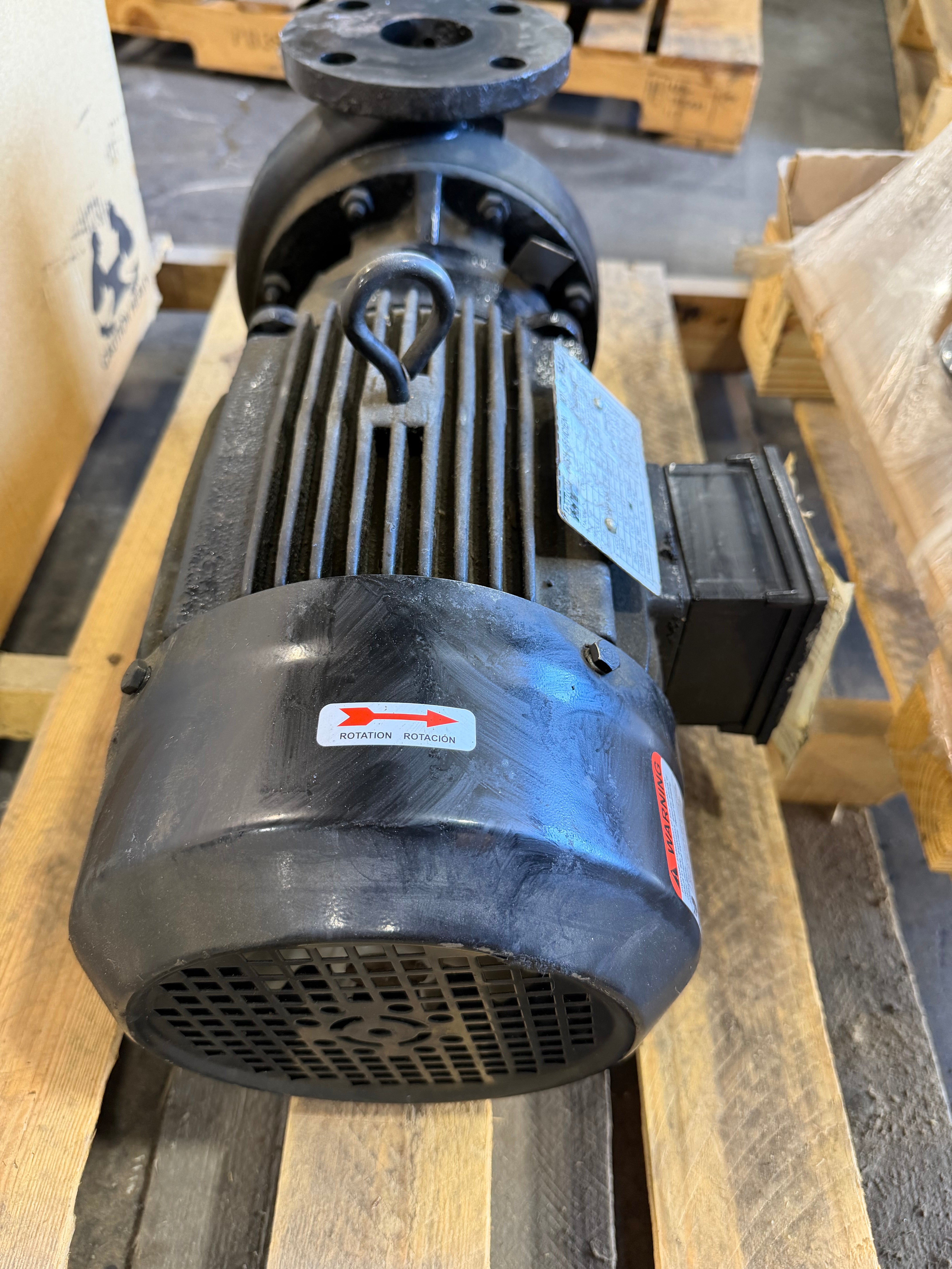 Dayton 12U068 Centrifugal Pump 5HP 208-230/460V 3PH 3450RPM 184JM TEFC