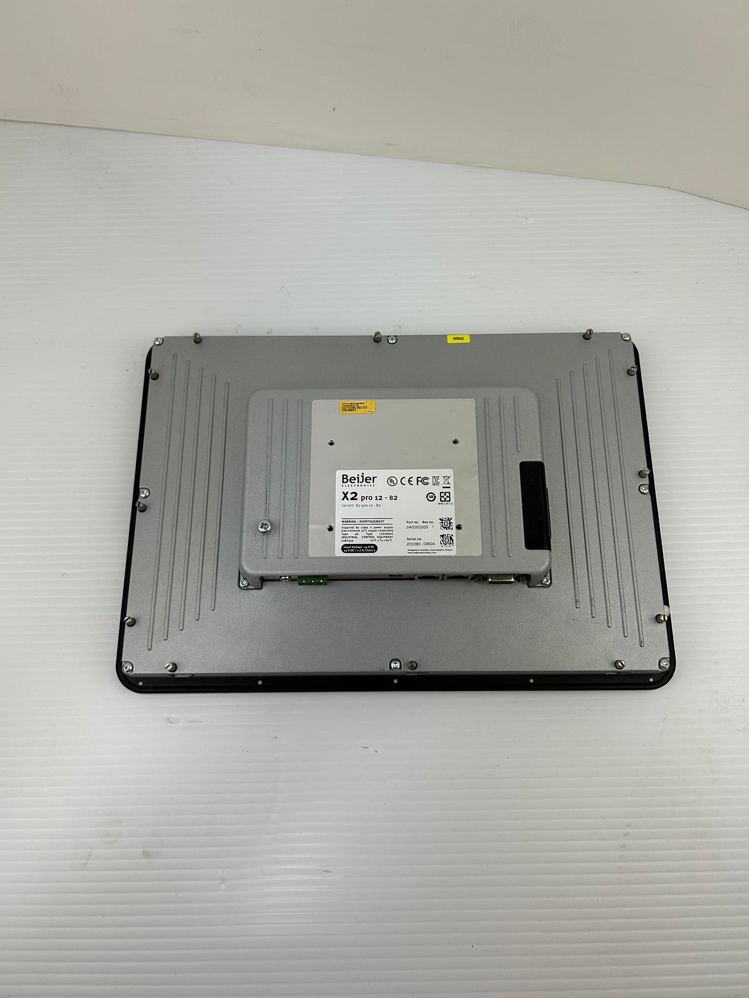 Beijer X2 Pro 12-B2 12" Industrial HMI Touchscreen Panel 640000205