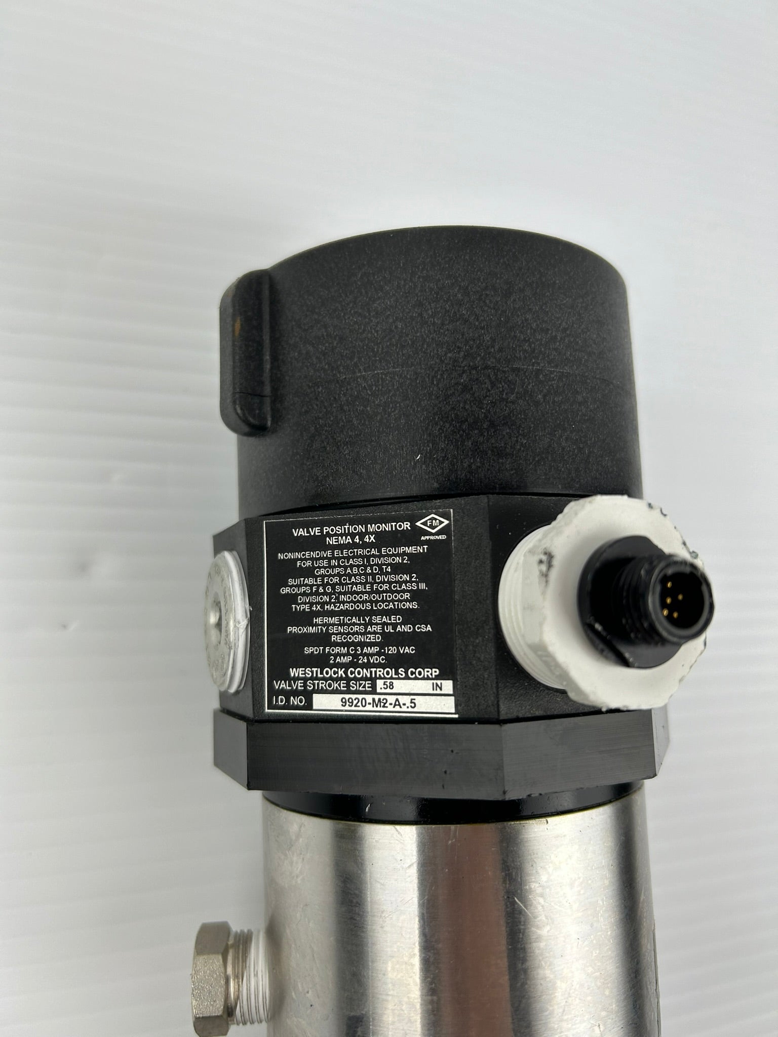 Westlock 9920-M2-A-5 Valve Position Monitor Nema 4,4X