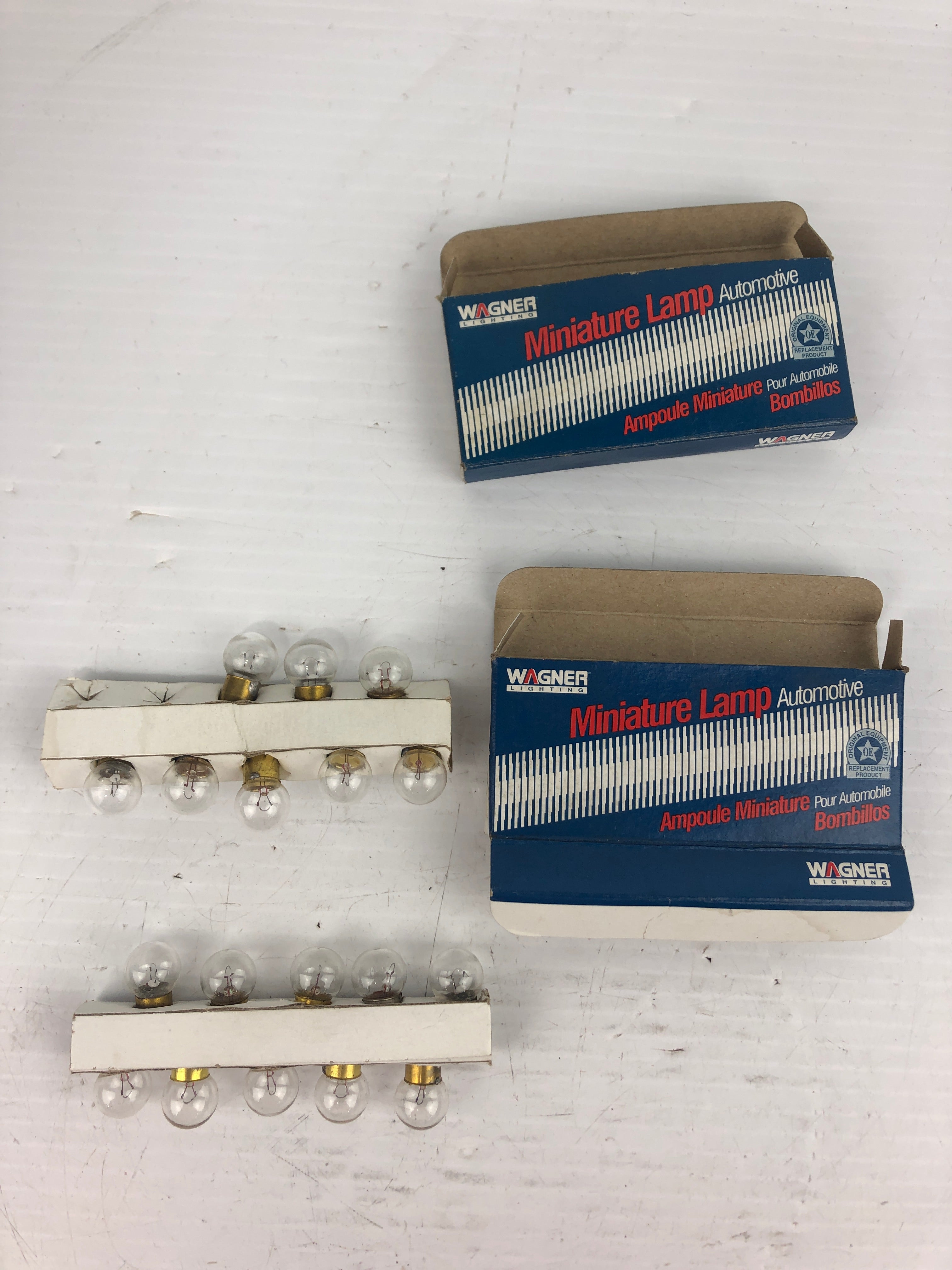 Wagner 55 Tail Light Lamp Bulb 7V - Lot of 18