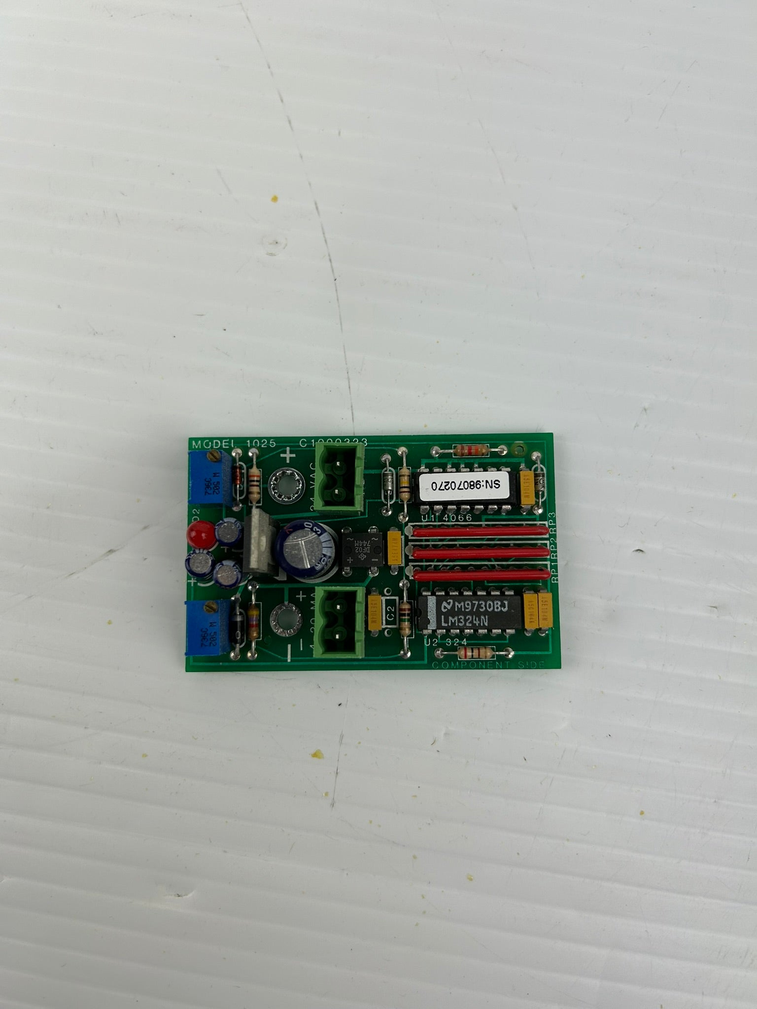 Control Concepts 1025 C1000323 PC Circuit Board