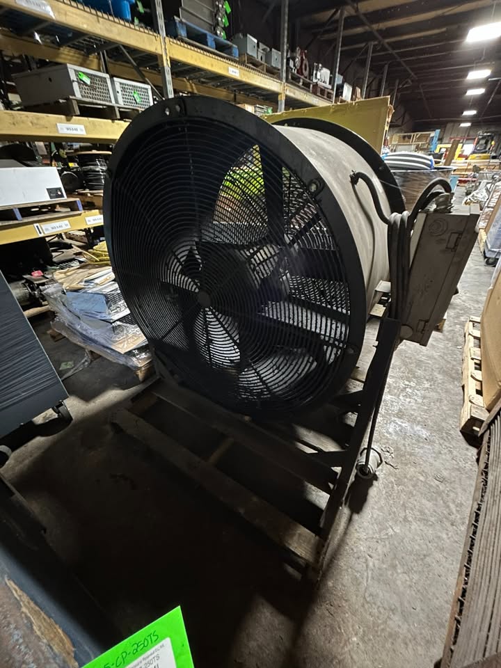 Fantech 3HV236HYF 36" Hi-Volume Hi-Velocity Industrial Fan 3PH 2HP 208-230/460V