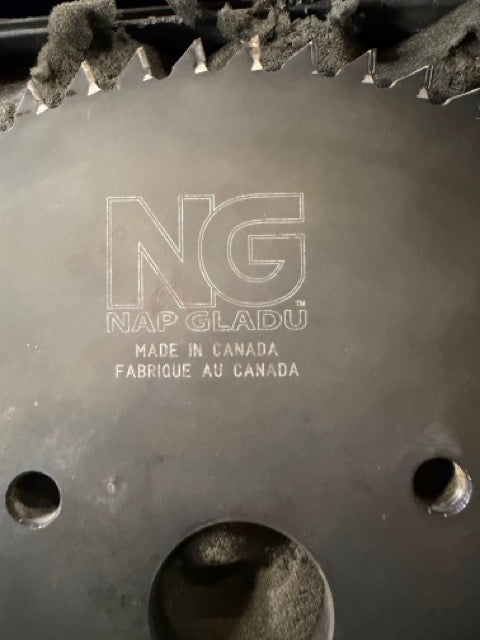 NAP GLADU 119761P01 Industrial Circular Saw Blade 6700 RPM w/ Case
