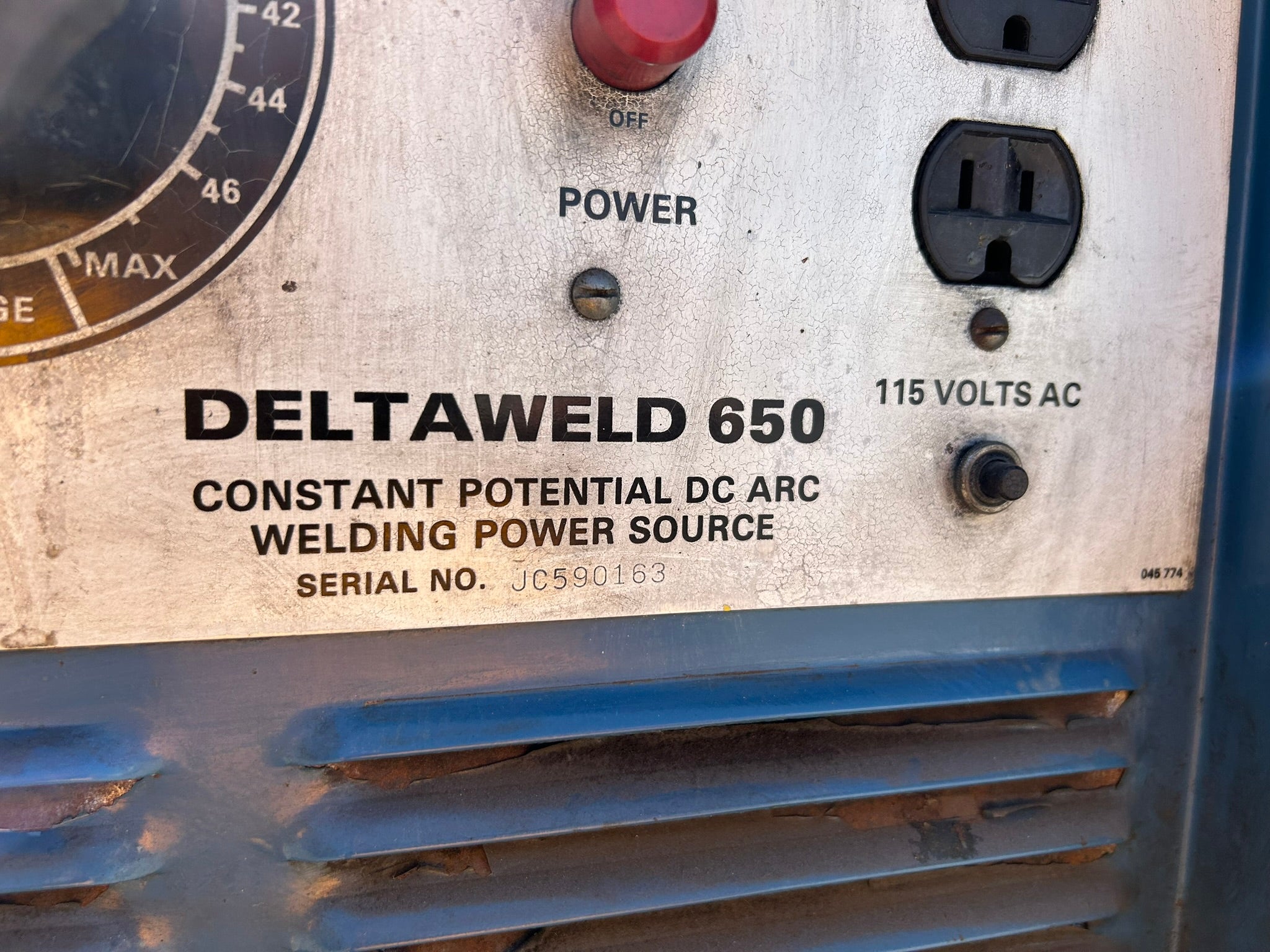 Miller Deltaweld 650 Portable Welder 3PH 230/460V 118/59 Amp