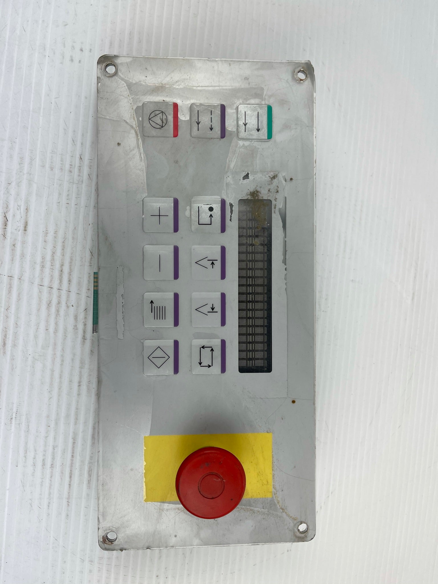 The Hall Company Control Panel 5623708-02 with Red Knob