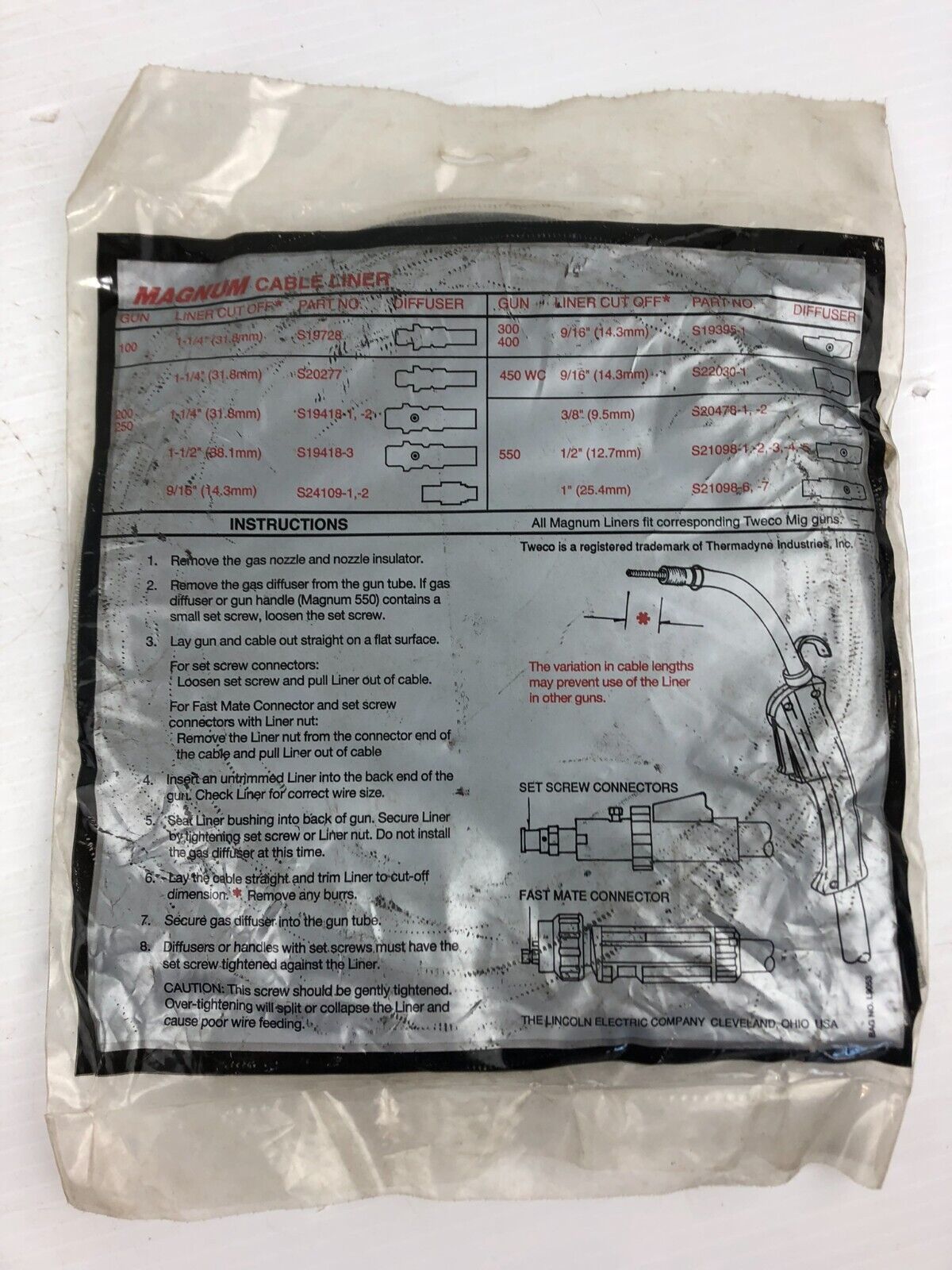 Magnum M16083-2 Electric Gun Liner