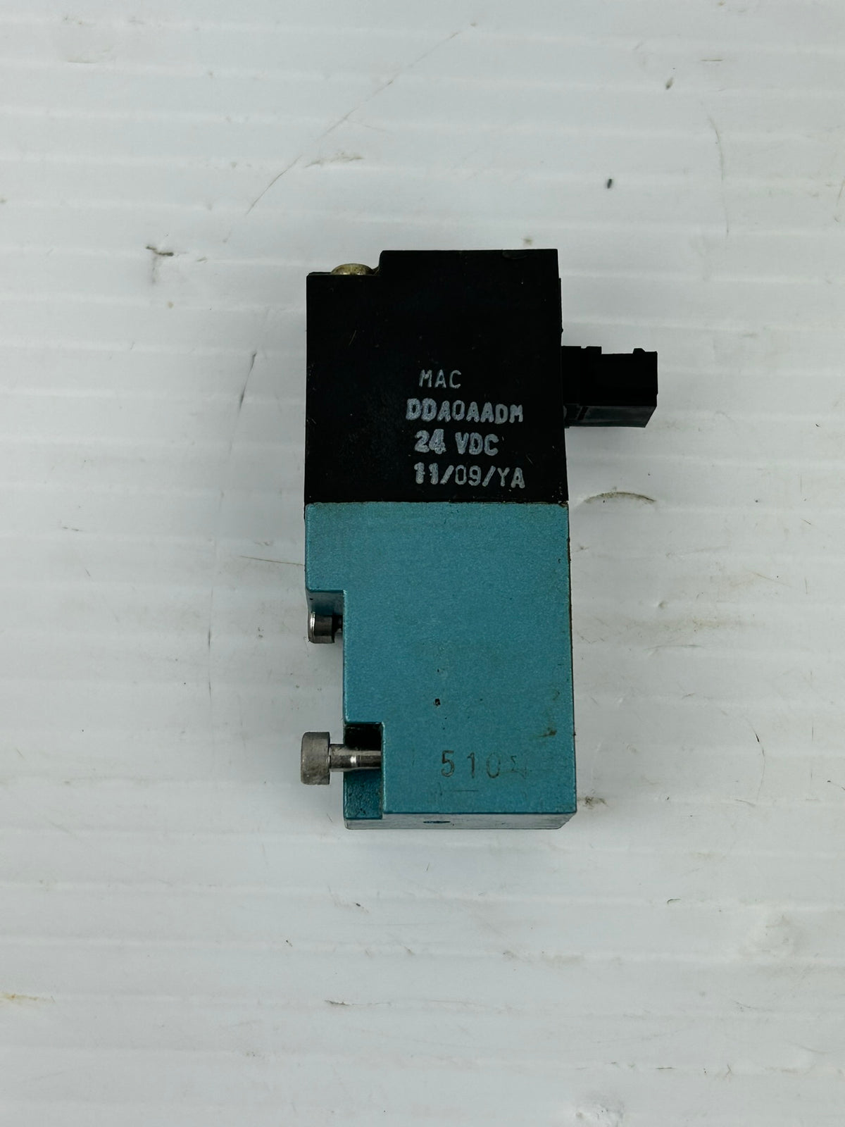 MAC DDA0AADM Solenoid Valve 24VDC 11/09/YA