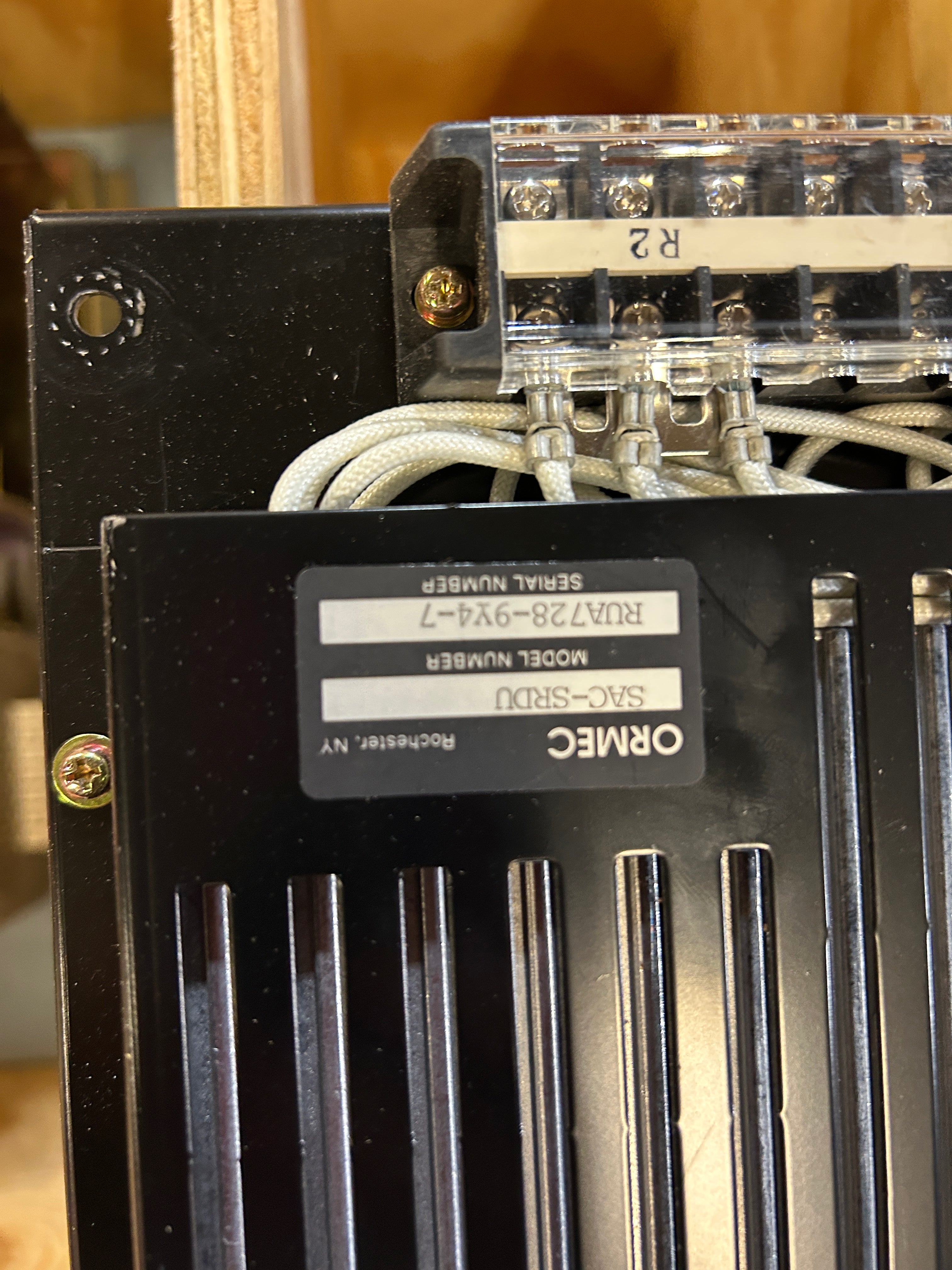 Ormec MCS-S45H:227 Servo Drive Assembly with SAC-SRDU Breaker Noise Filter