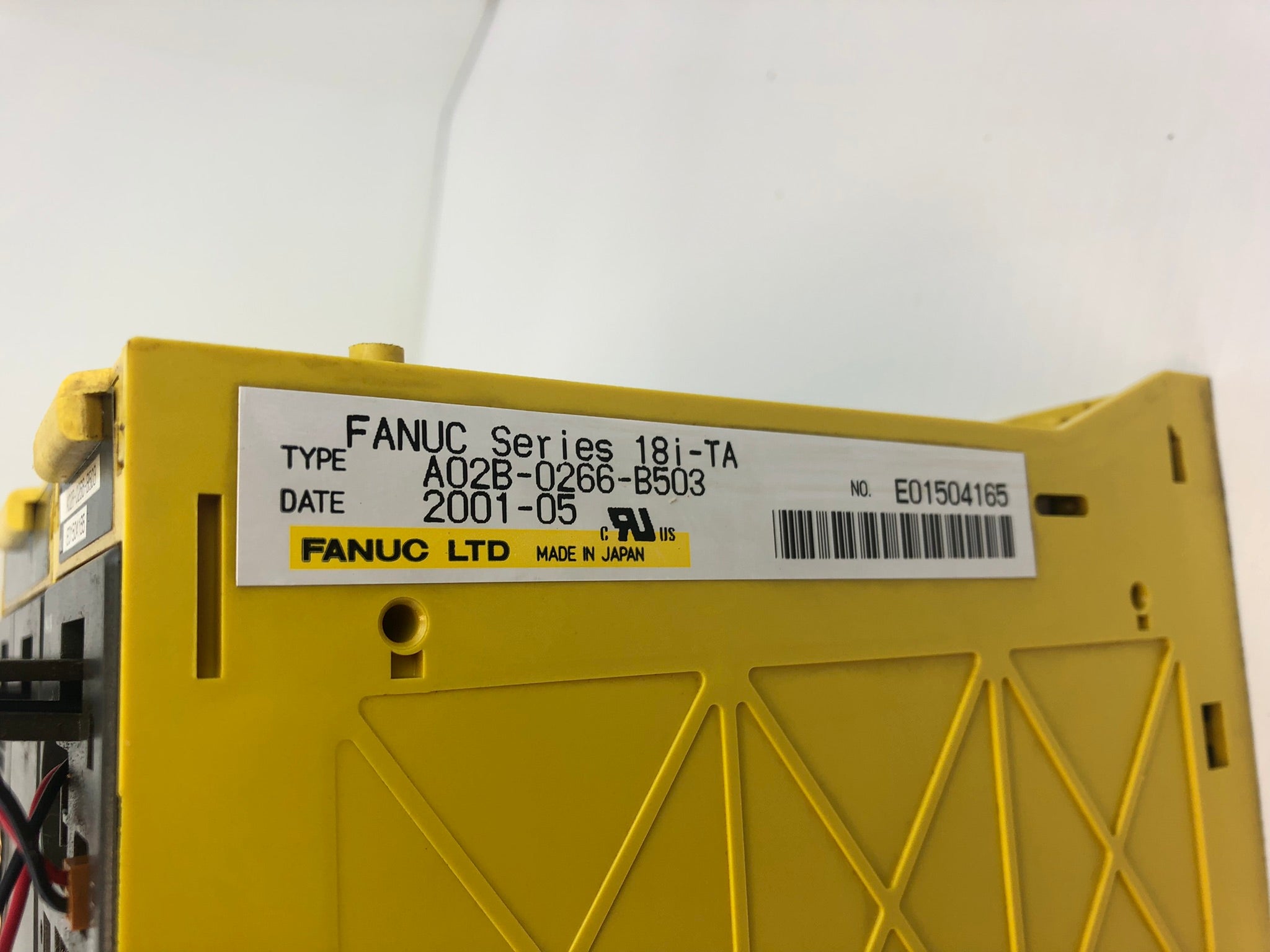 Fanuc A02B-0266-B503 Control Unit Series 18i-TA
