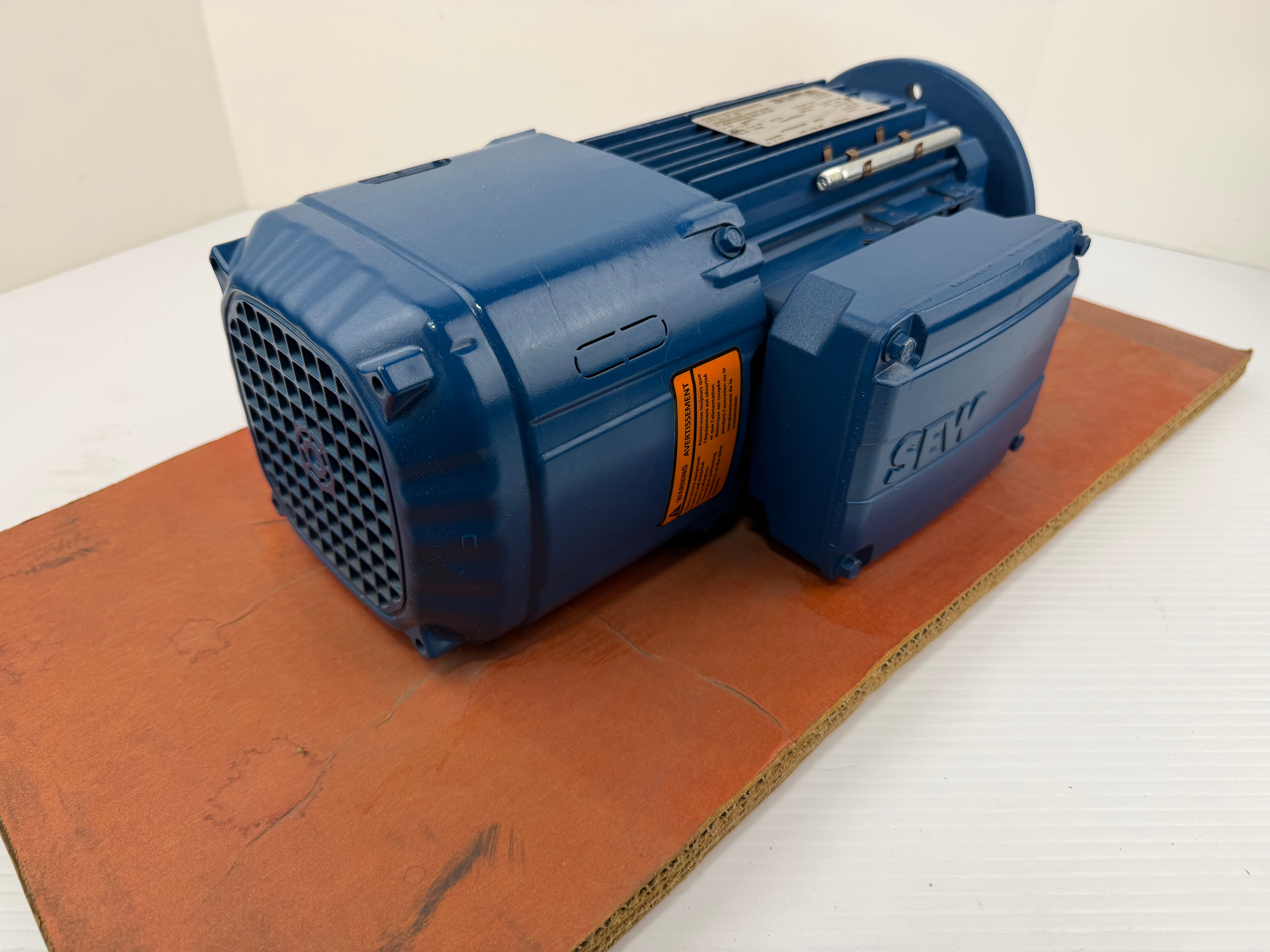 SEW Eurodrive DRN80M4/BE1HR/FG/DH 1HP AC Motor 230/460V 3PH 1751RPM TEFC
