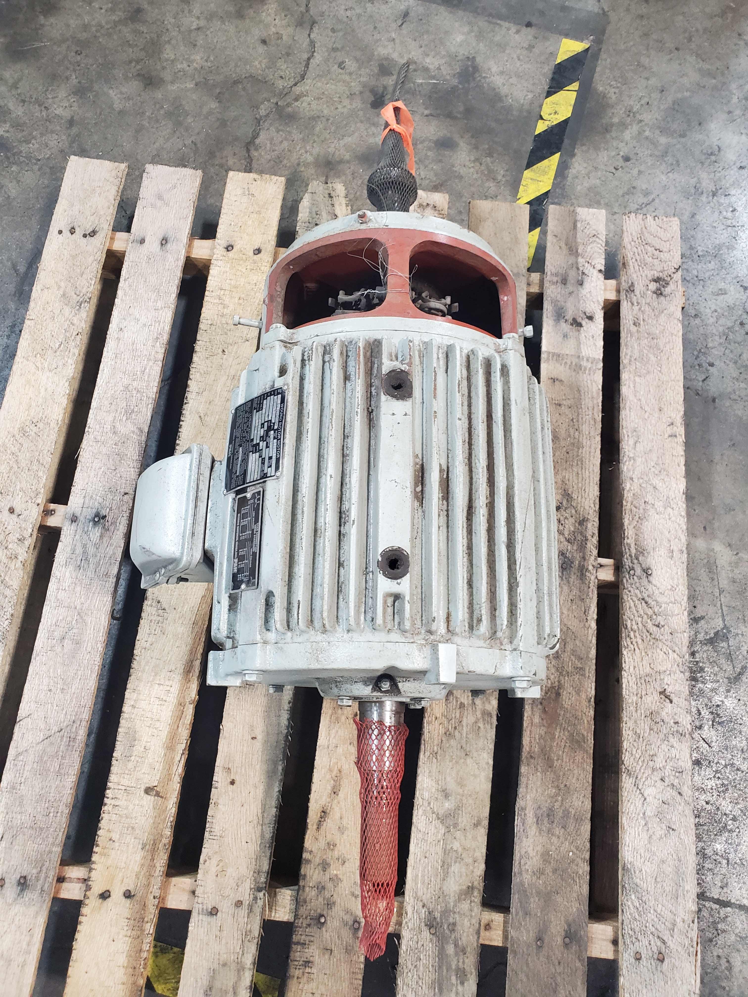 P&H Morris HEW284 Wound Rotor Motor 5 HP 1130 RPM 284M1065A