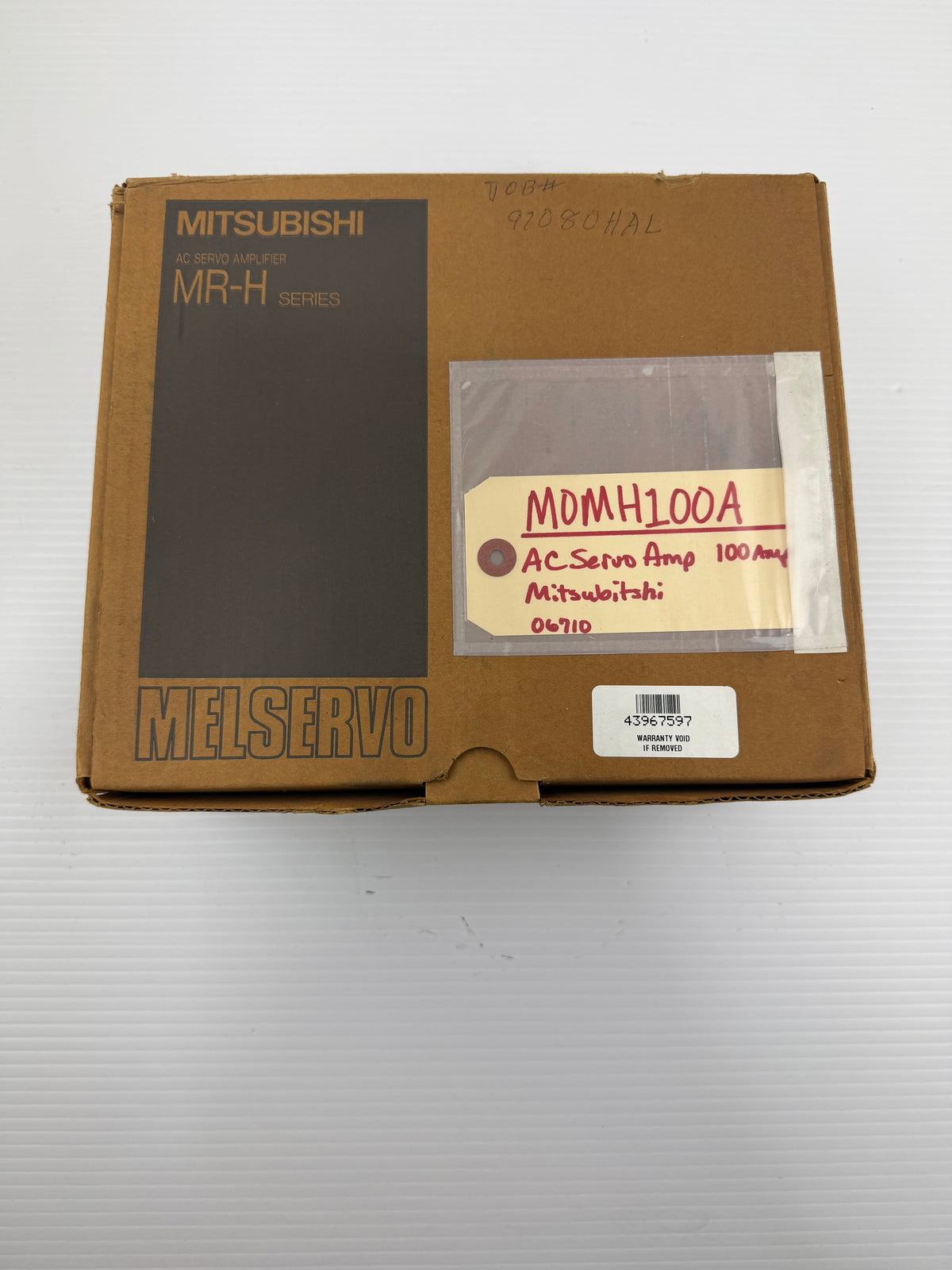 Mitsubishi AC Servo Drive MR-H100A 1 kW 5.5 Amp