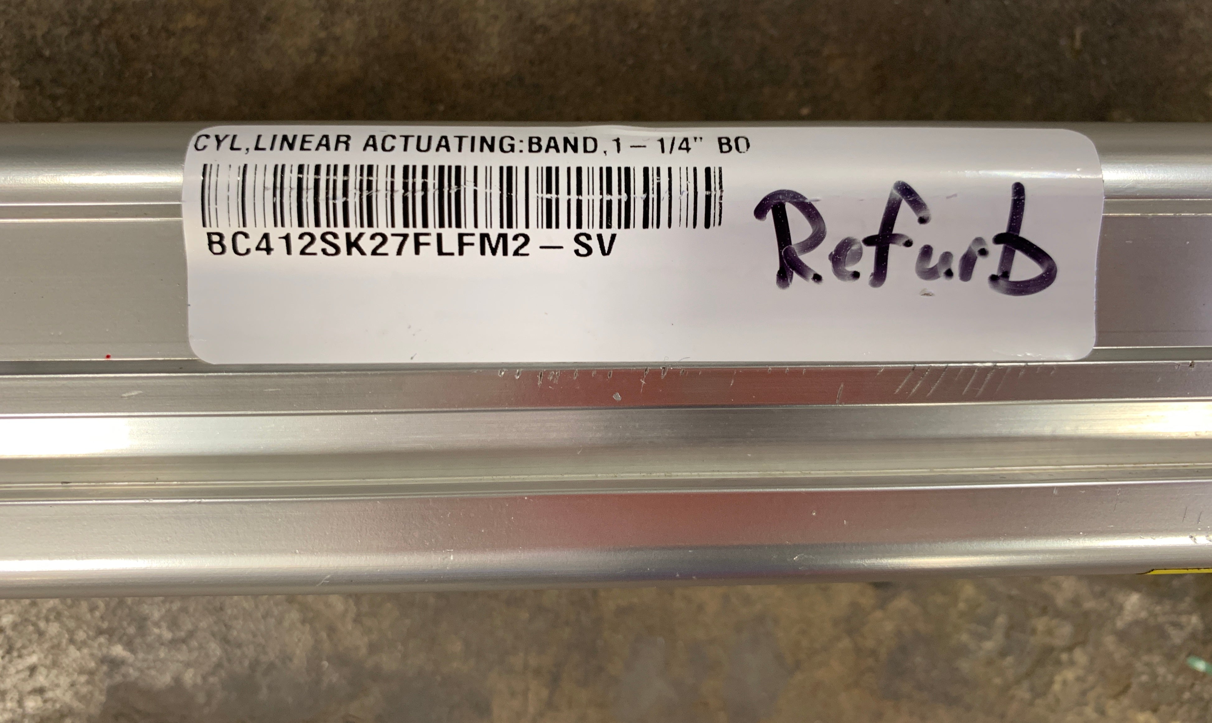 Tolomatic Pneumatic Cylinder BC412SK27FLFM2 1-1/4" 80