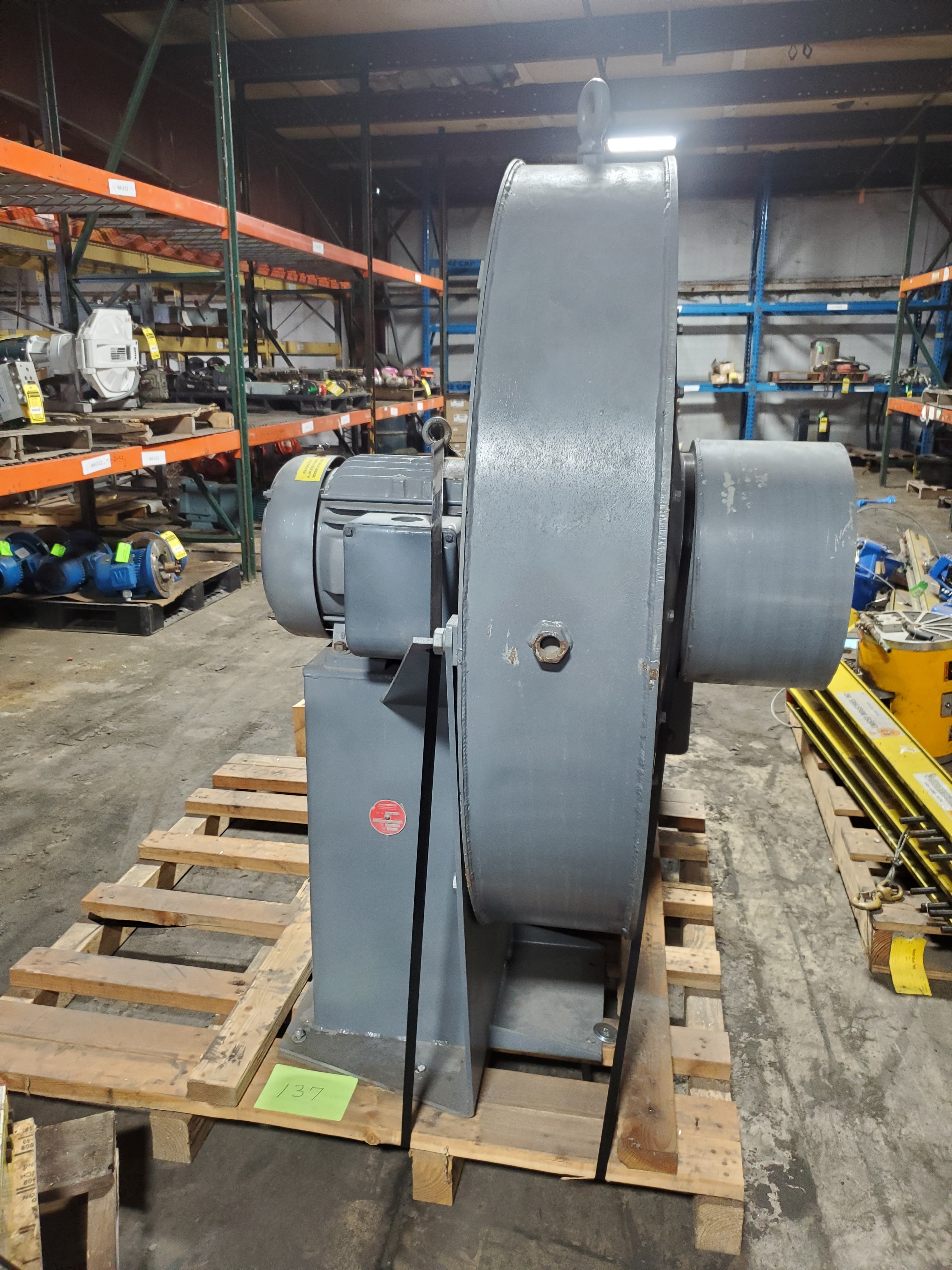 North American 2127328 Turbo Blower with Baldor 09F436Y147H2 Industrial Motor