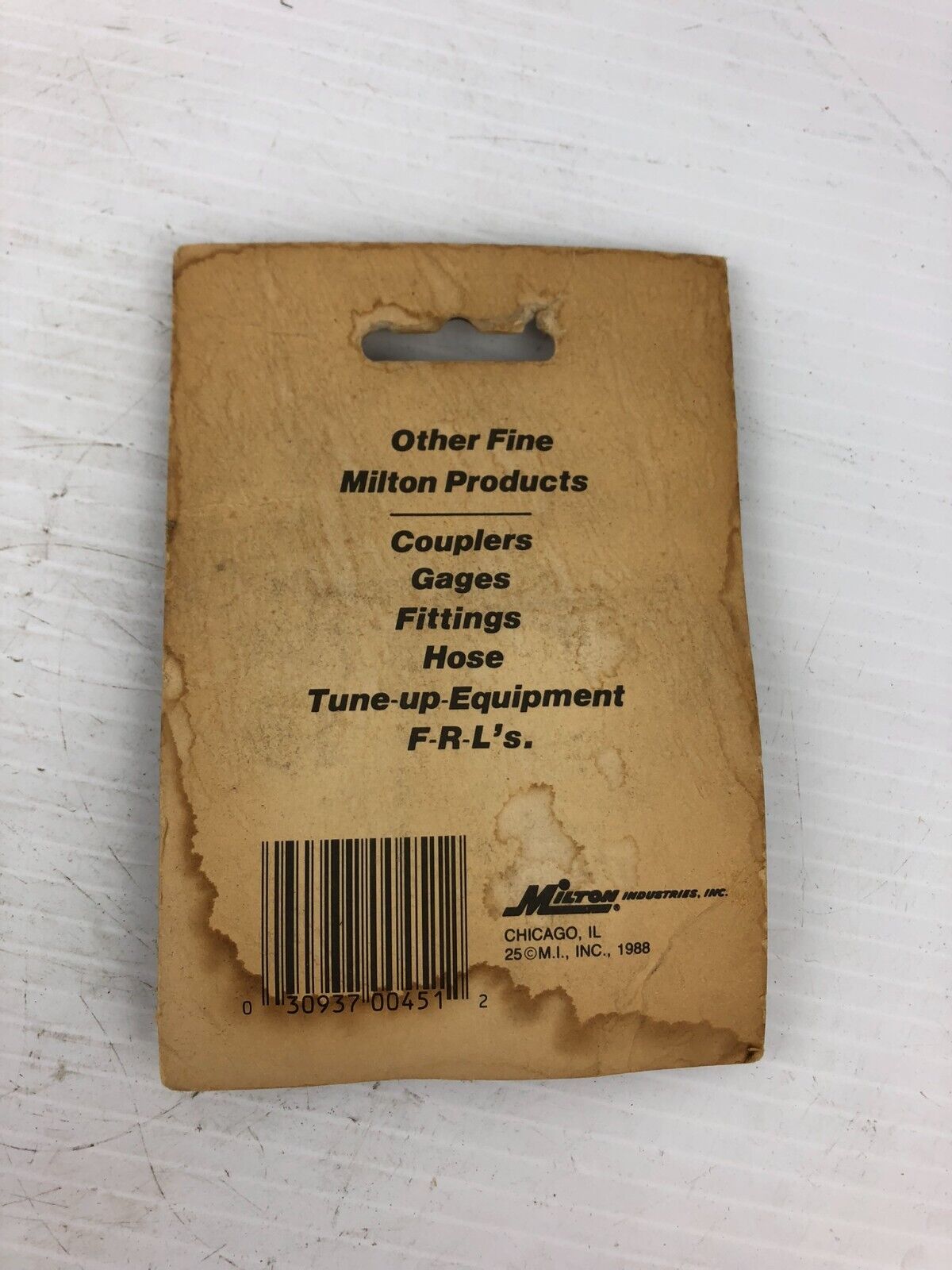 Milton S451 Valve Extensions