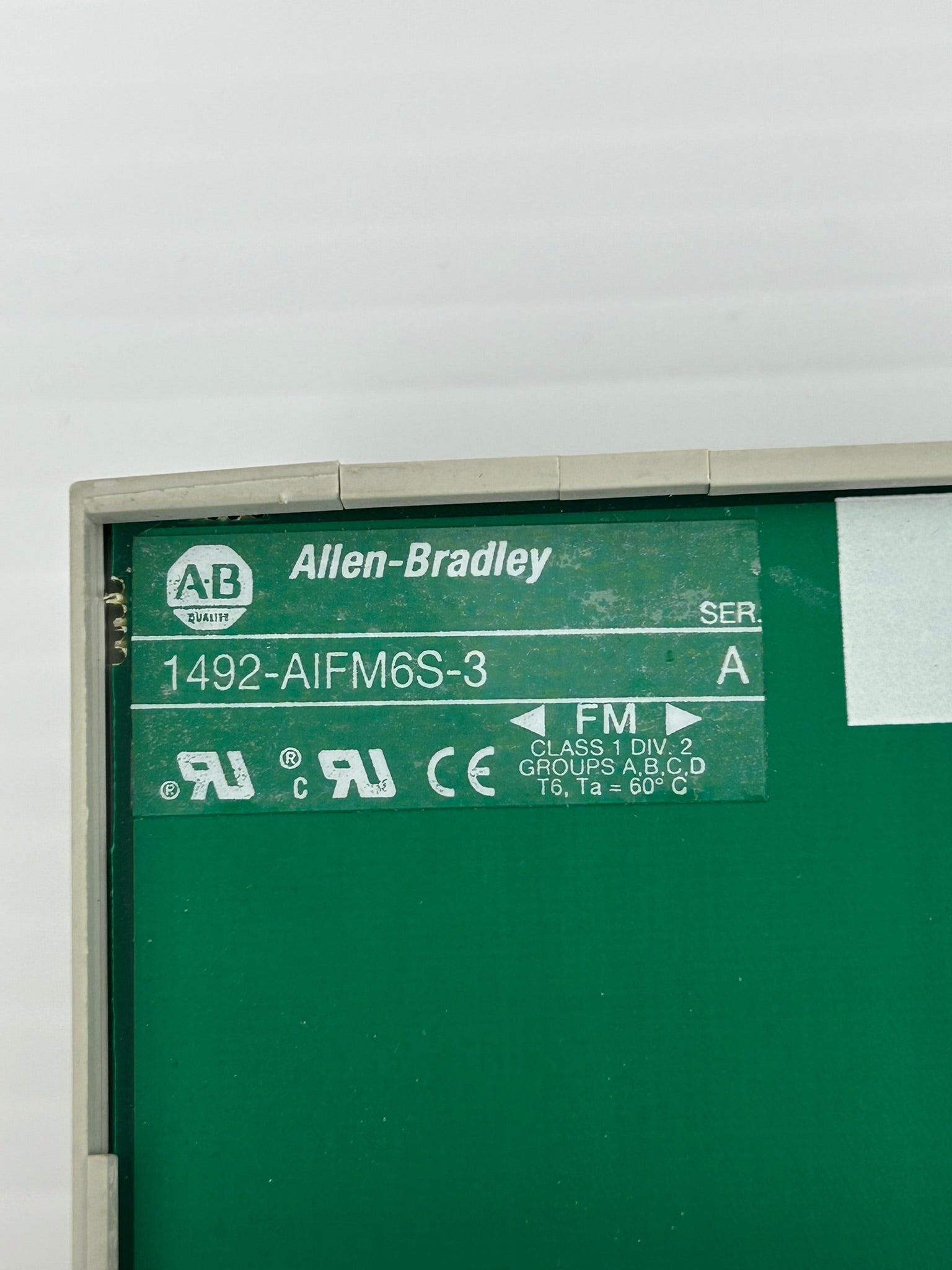 Allen-Bradley 1492-AIFM6S-3 Analog Interface Module Series A - Lot of 3