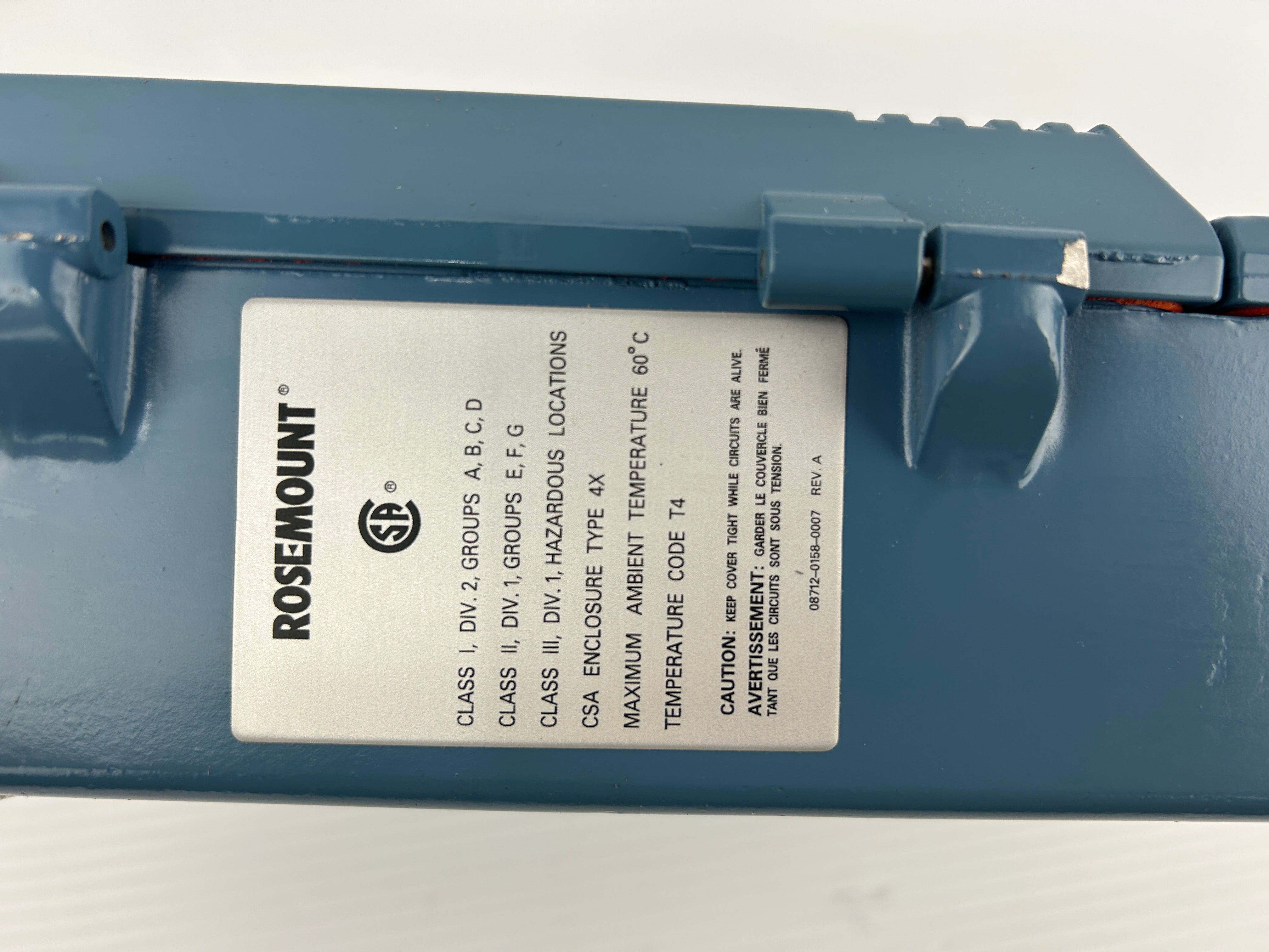 Rosemount 8712CR12 Magnetic Flow Transmitter Smart Family 8712-CR12