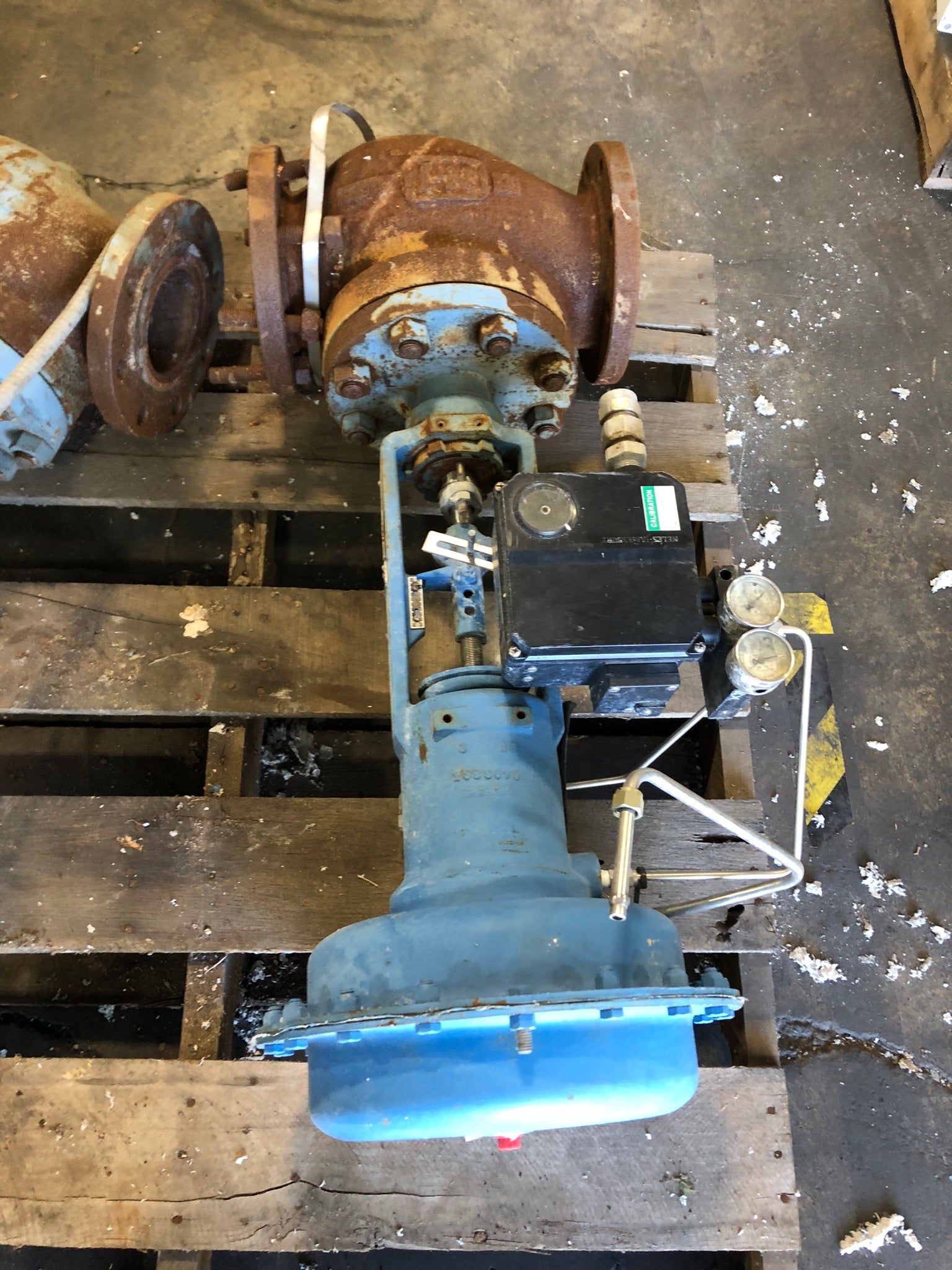 Neles Jamesbury C110N0C32CC8P #4 Butterfly Valve Pneumatic Actuator