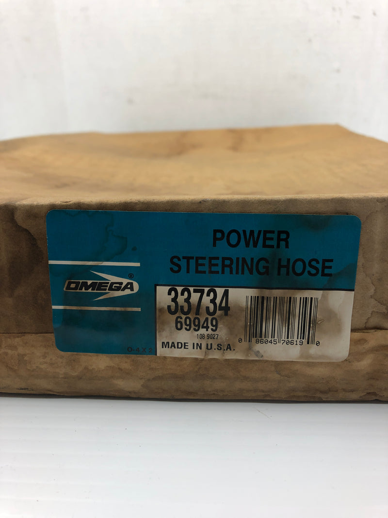 Omega 33734 Power Steering Hose 69949