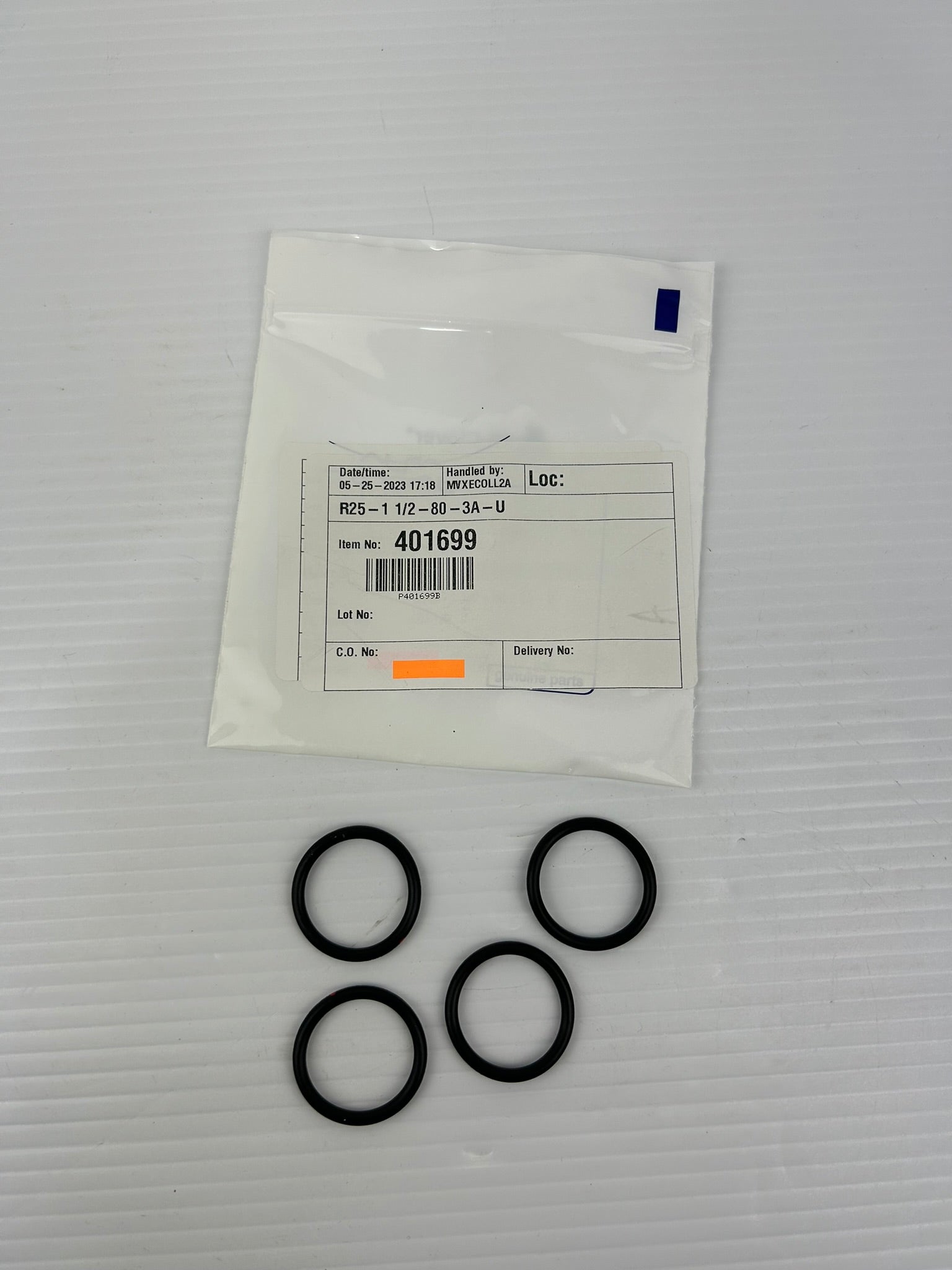 Tri-Clover 401699 O-Ring R25-1 1/2-80-3A-U - Lot of 4