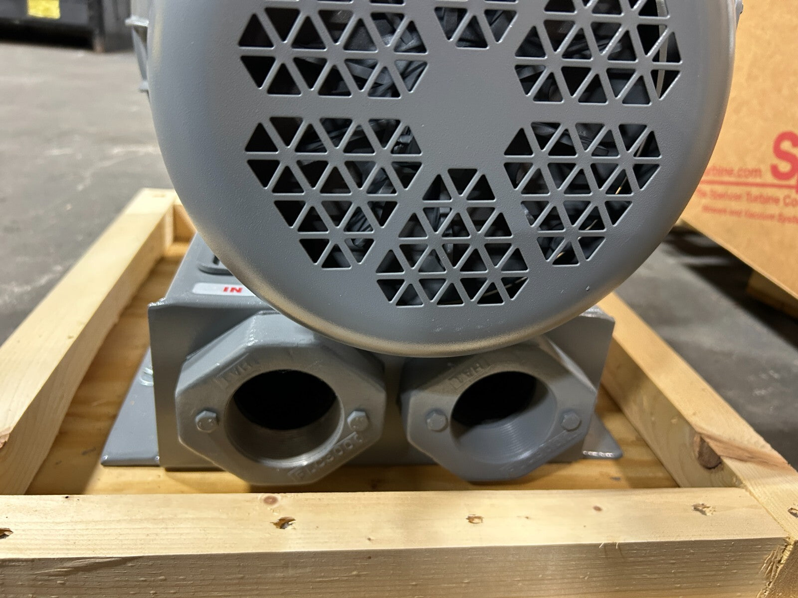 Spencer VB030B-011 Vortex Regenerative Vacuum Blower 4.7A@460V VBA93010