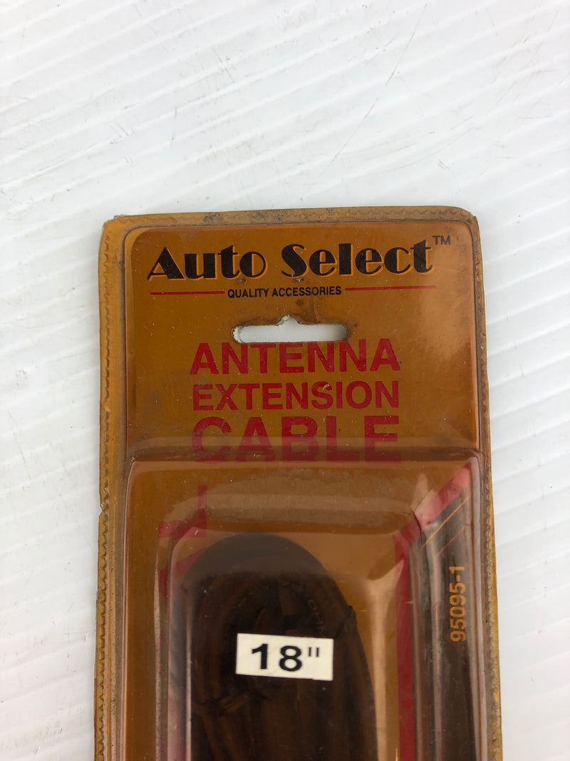 Auto Select 95095-1 Antenna Extension Cable 18"