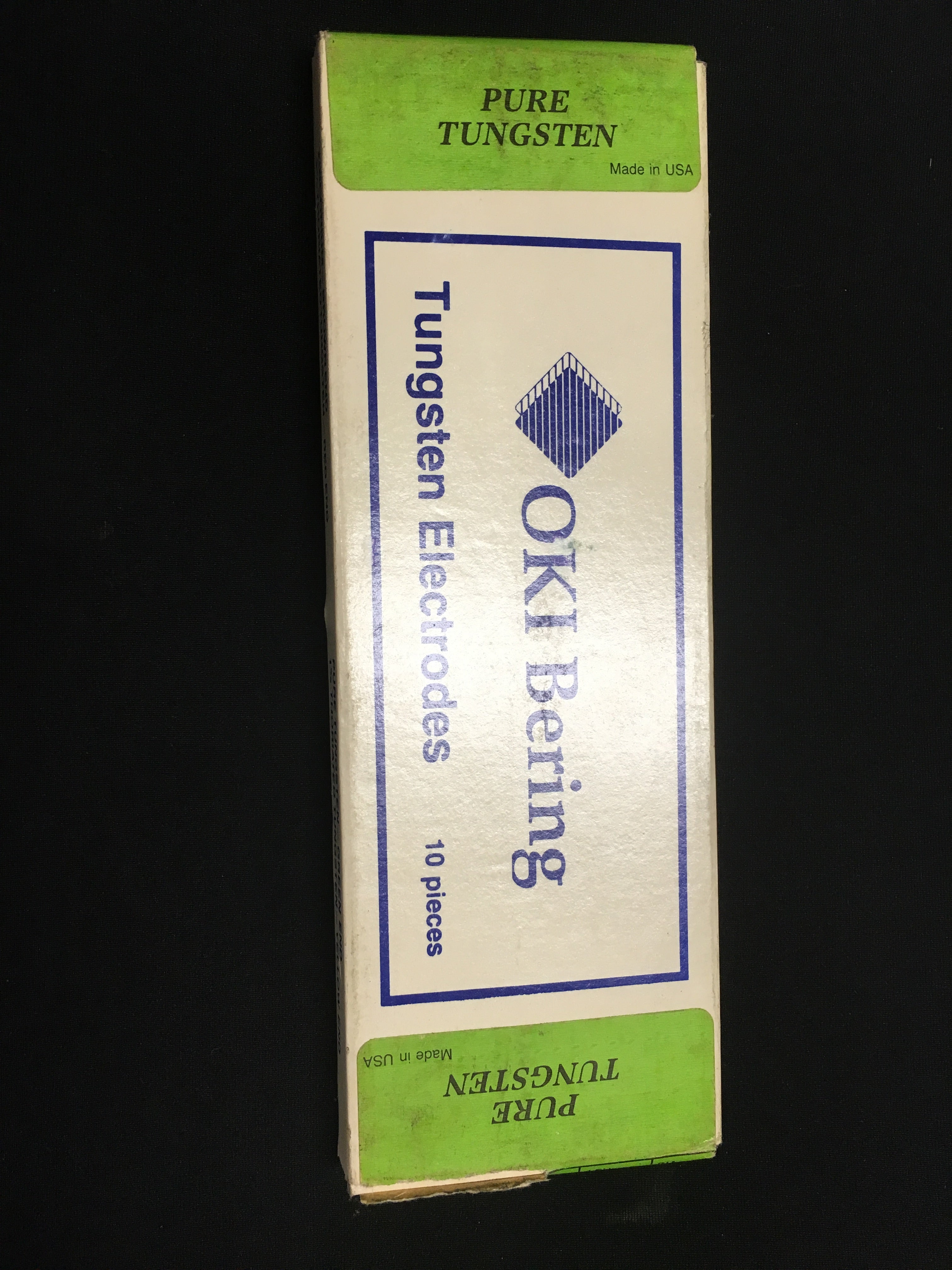 OKI Bering Tungsten Electrodes 1/8 Diameter 10 Pieces