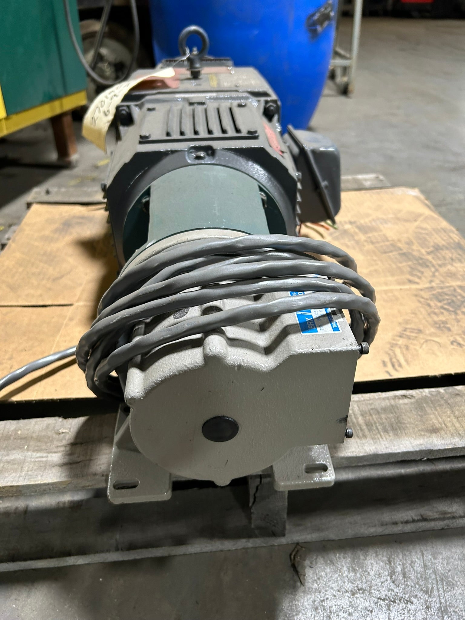 Baldor Reliance 018-A000-0007 Electric Motor with Tamagawa 800123-R FA-Solver