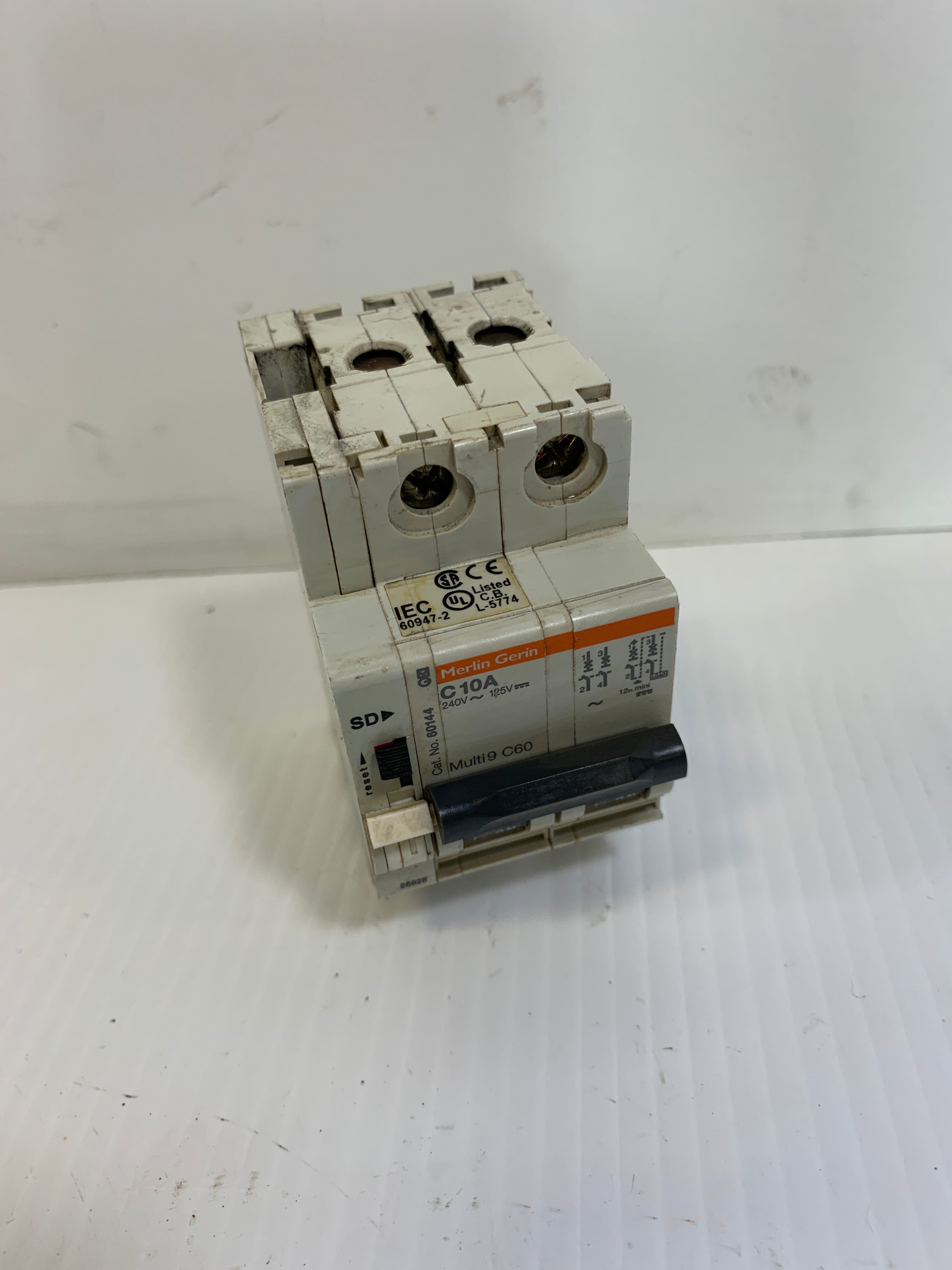 Merlin Gerin Circuit Breaker 60144 C10A 240V