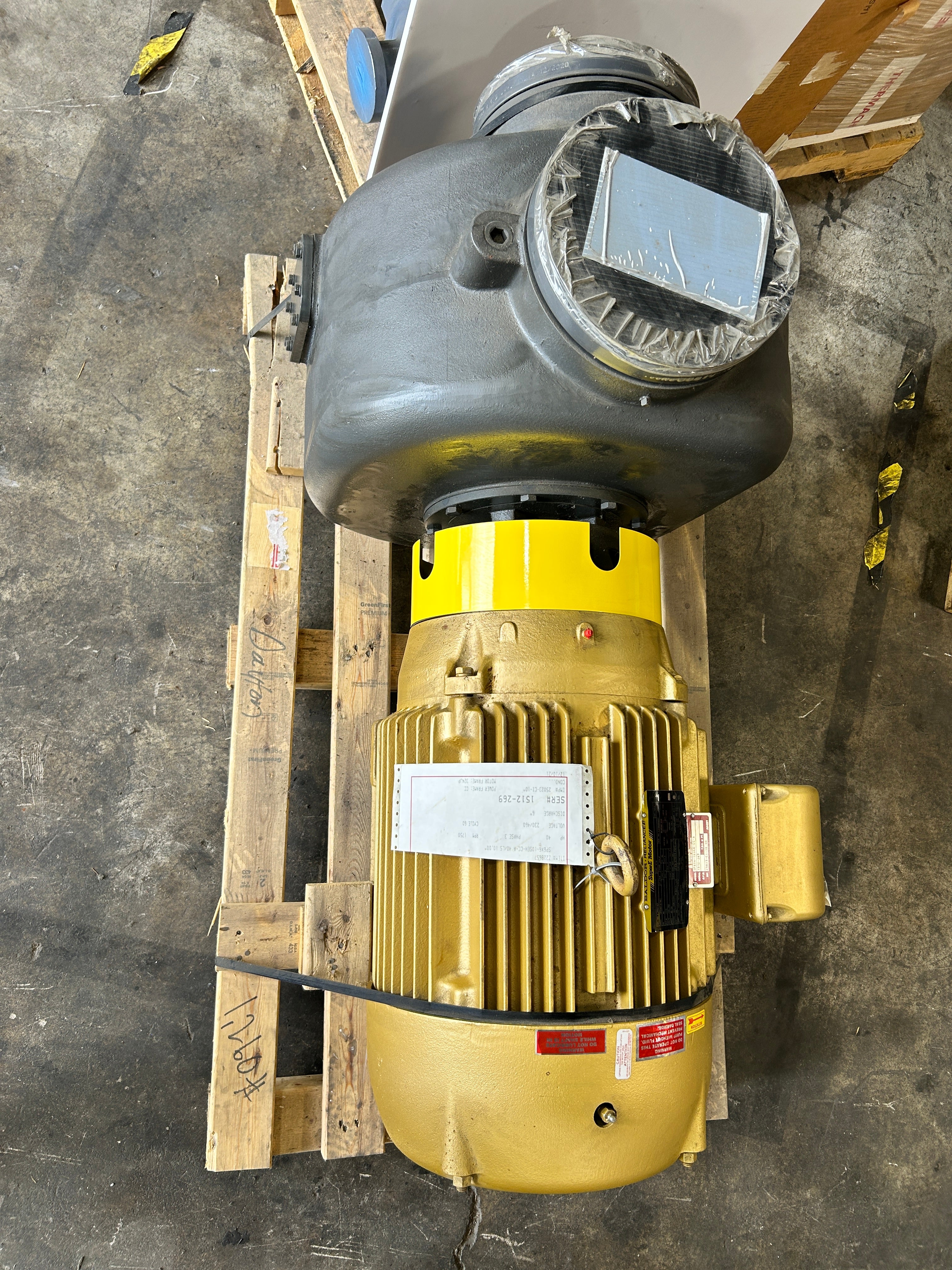 Gusher SP6X6-10SEH-CC-A 6x6 Centrifugal Pump Baldor EJPM4110T 40HP 3PH 230/460V