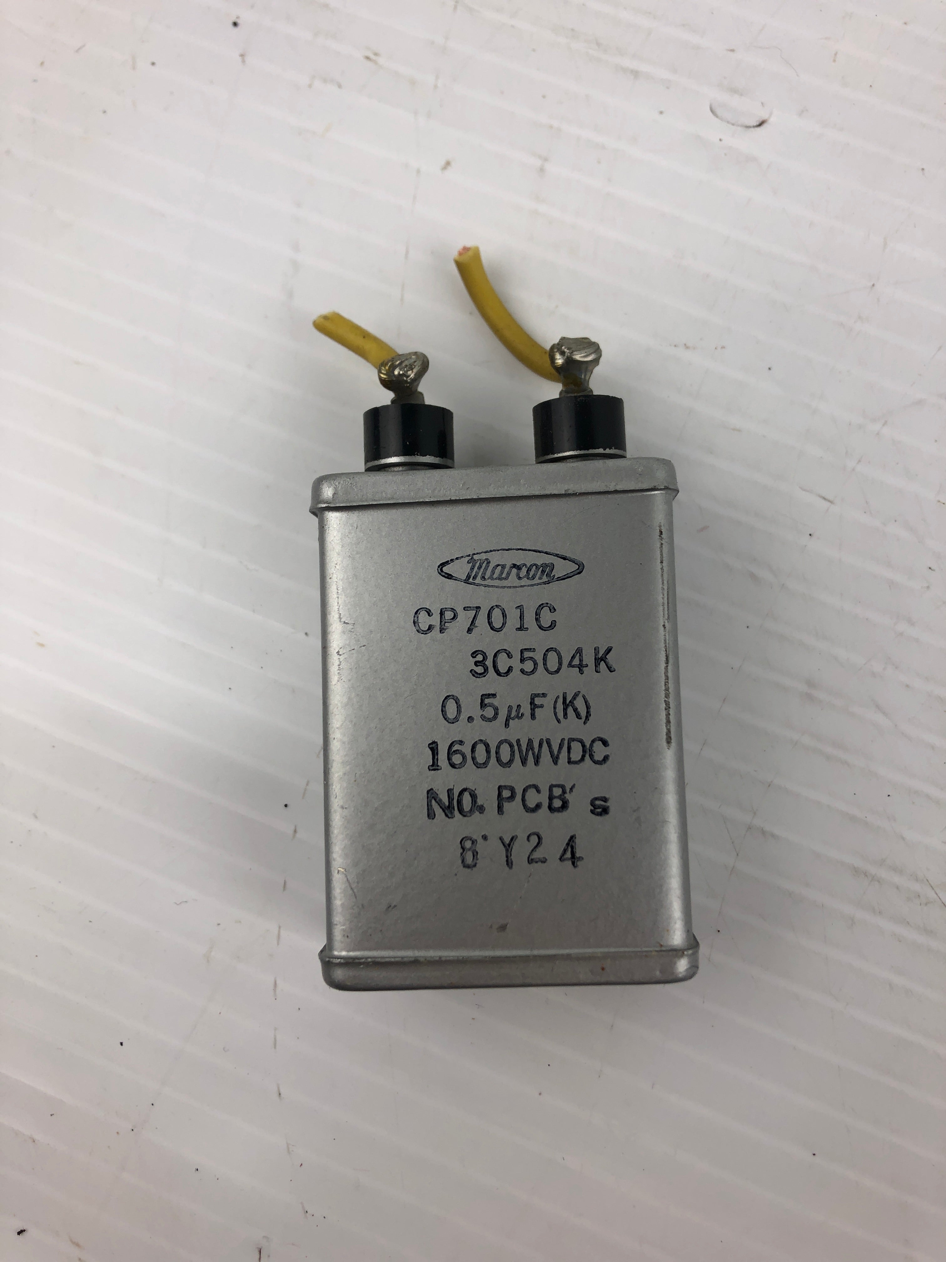 Marcon CP701C3C504K Capacitor 1600WVDC 0.5uF