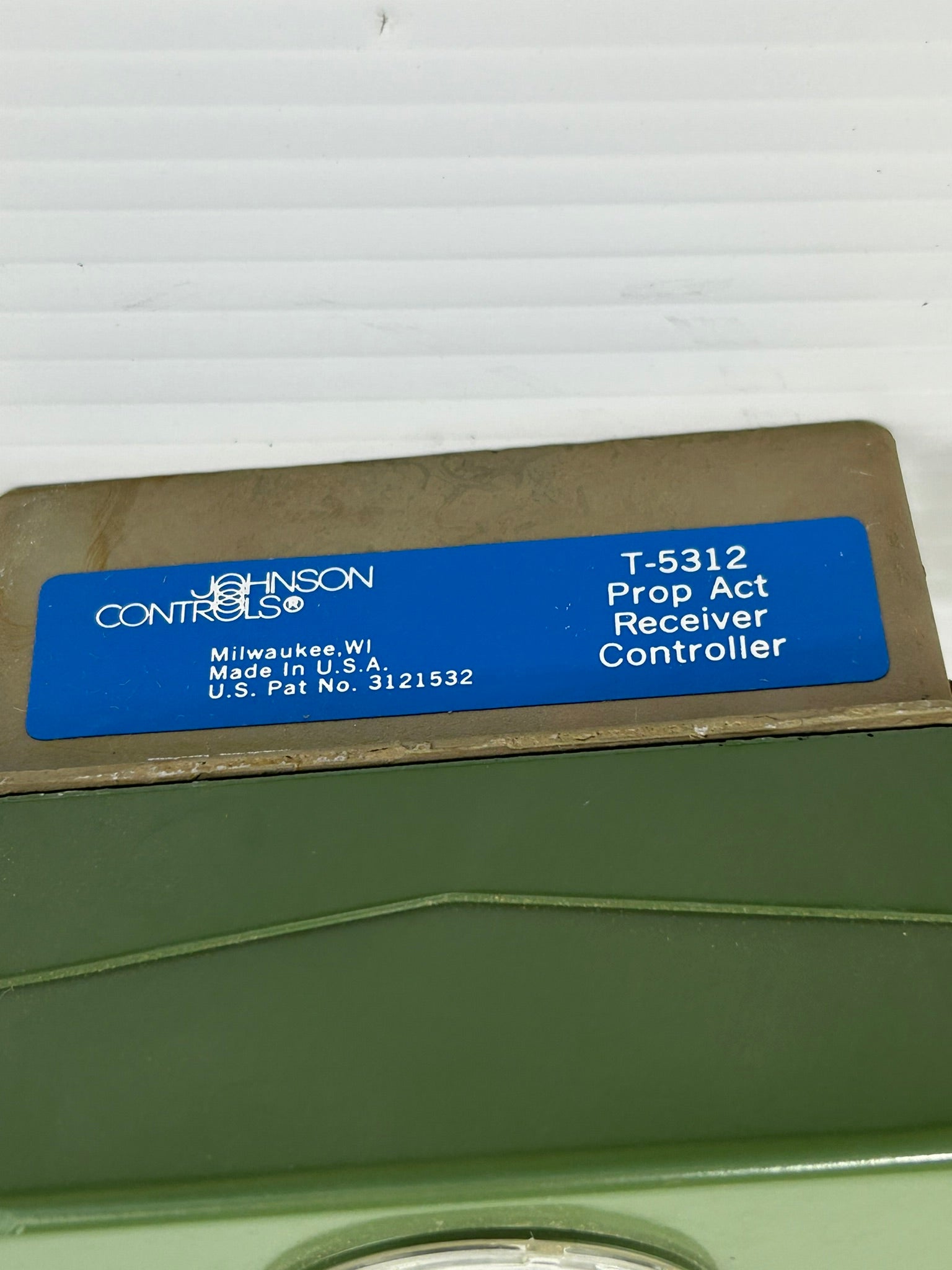 Johnson Controls T-5312 Propeller Action Receiver Controller