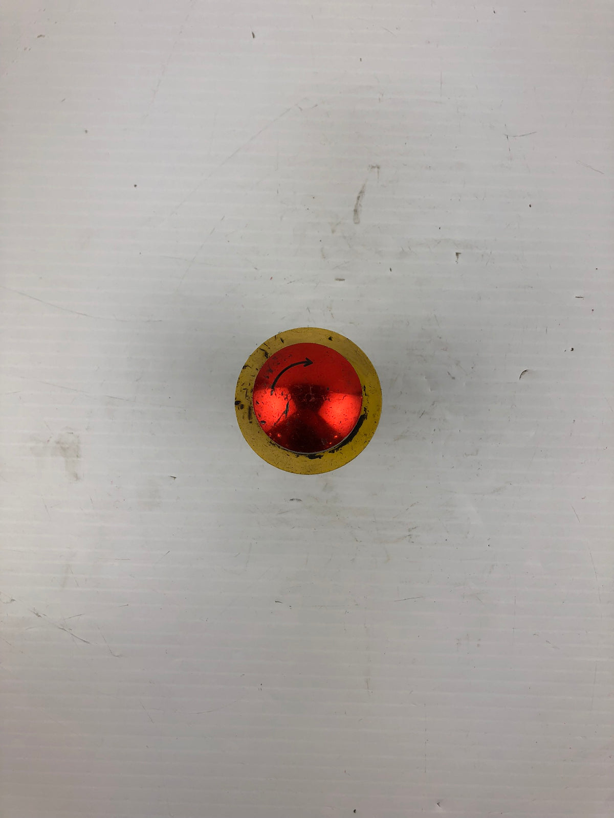 Elan Switch VDE0660 ENA 6A 380V Red Turn Button