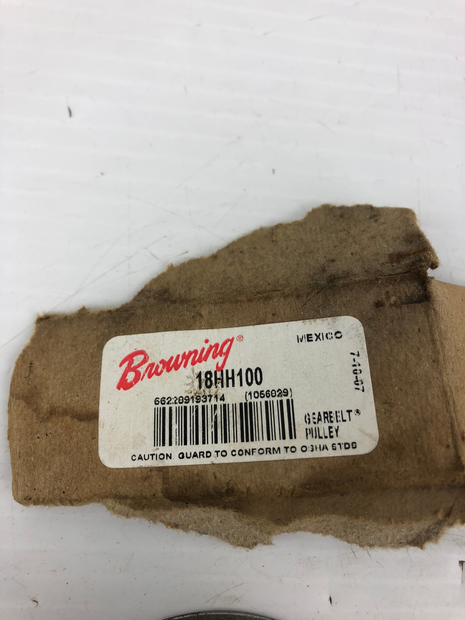 Browning 18HH100 Gearbelt Pulley