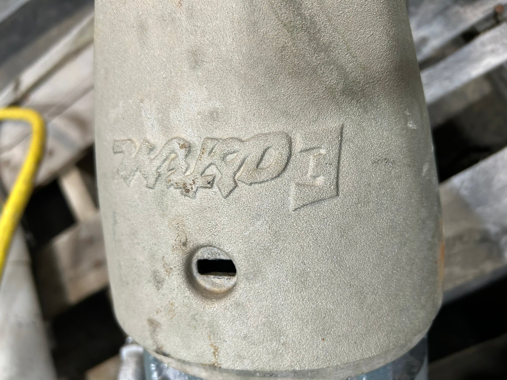 Eastern RB-2 Drum Barrel Mixer & Gould Century 8-120699-01 Motor 1HP 1725RPM 3PH