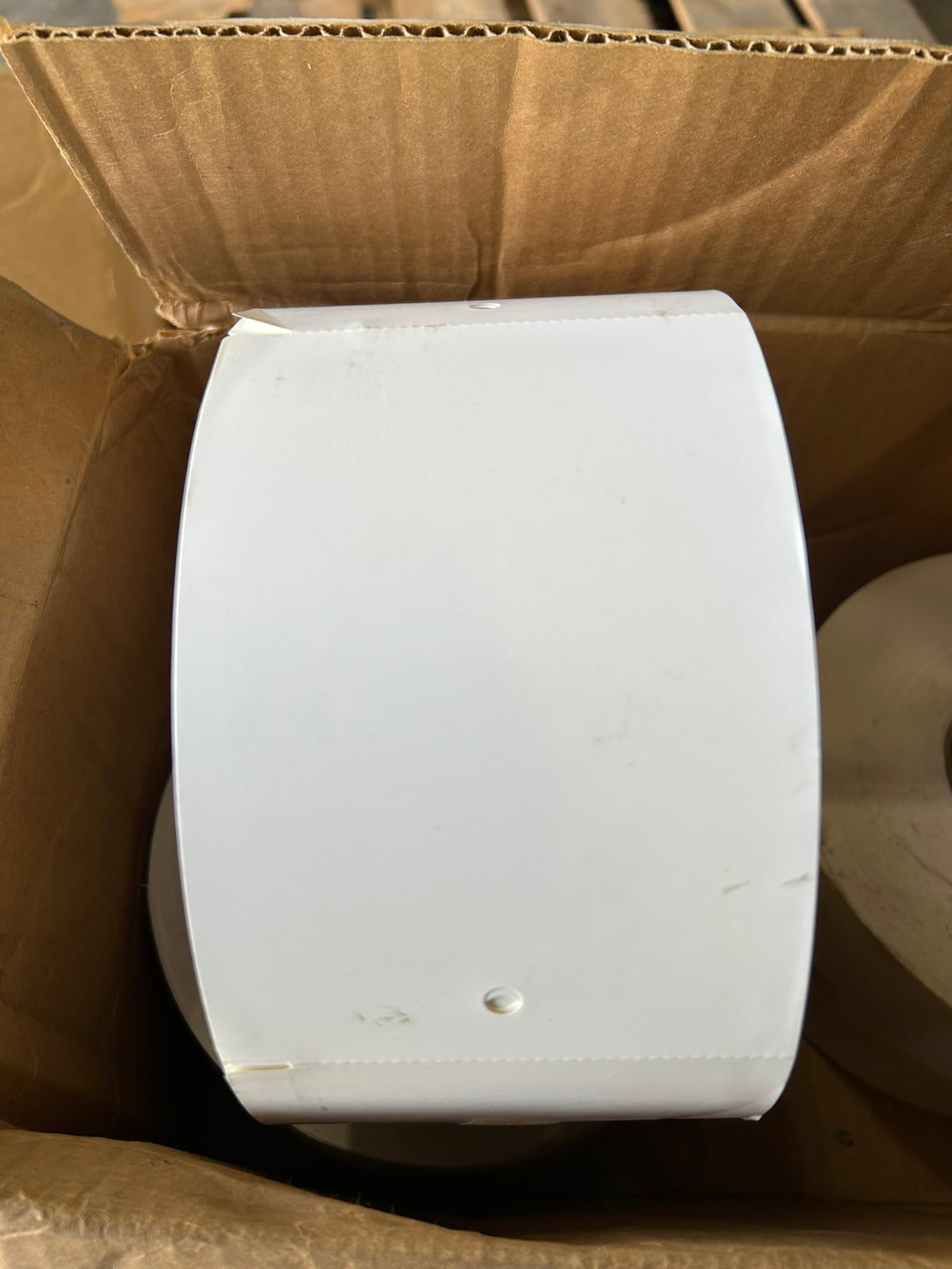 Industrial Perforated White Tag Stock Rolls 4" x 6" 1 Mil – Pallet of 51 Rolls