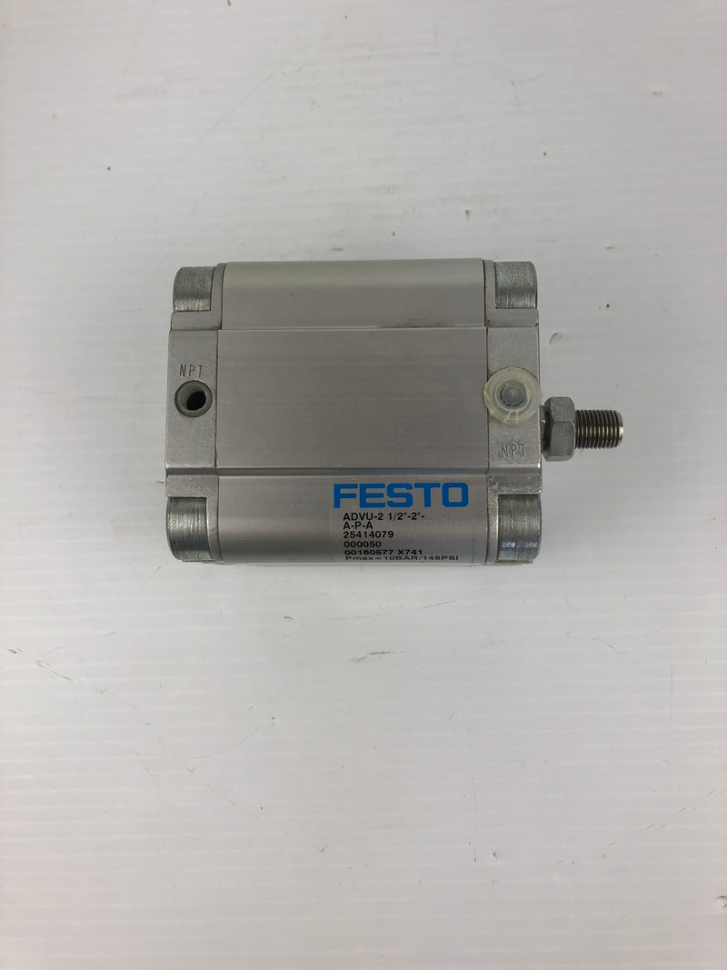 Festo ADVU-2 1/2"-2"-A-P-A Compact Air Cylinder 160577