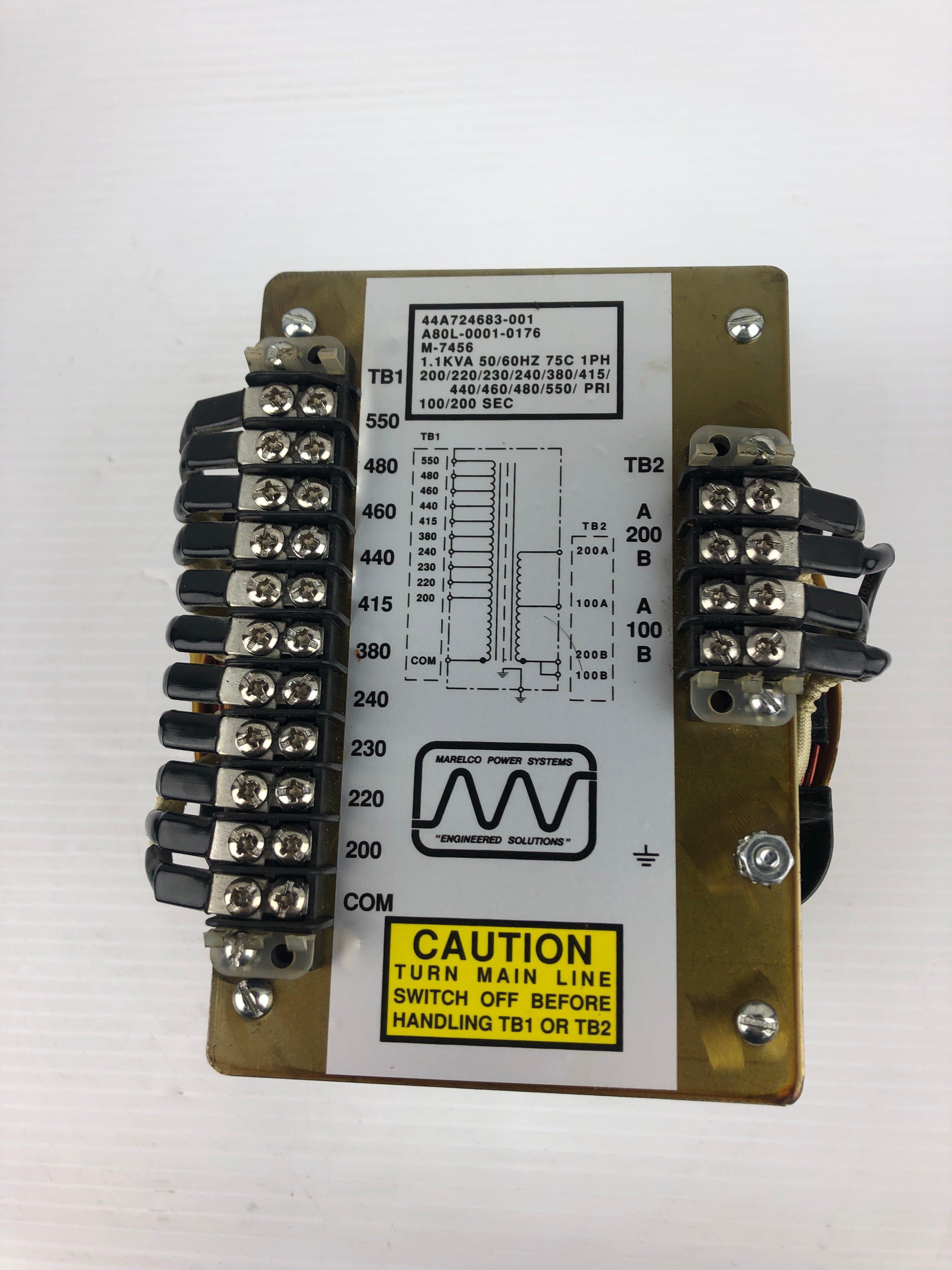 Fanuc A80L-0001-0176 Transformer 1.1kVA 1 PH