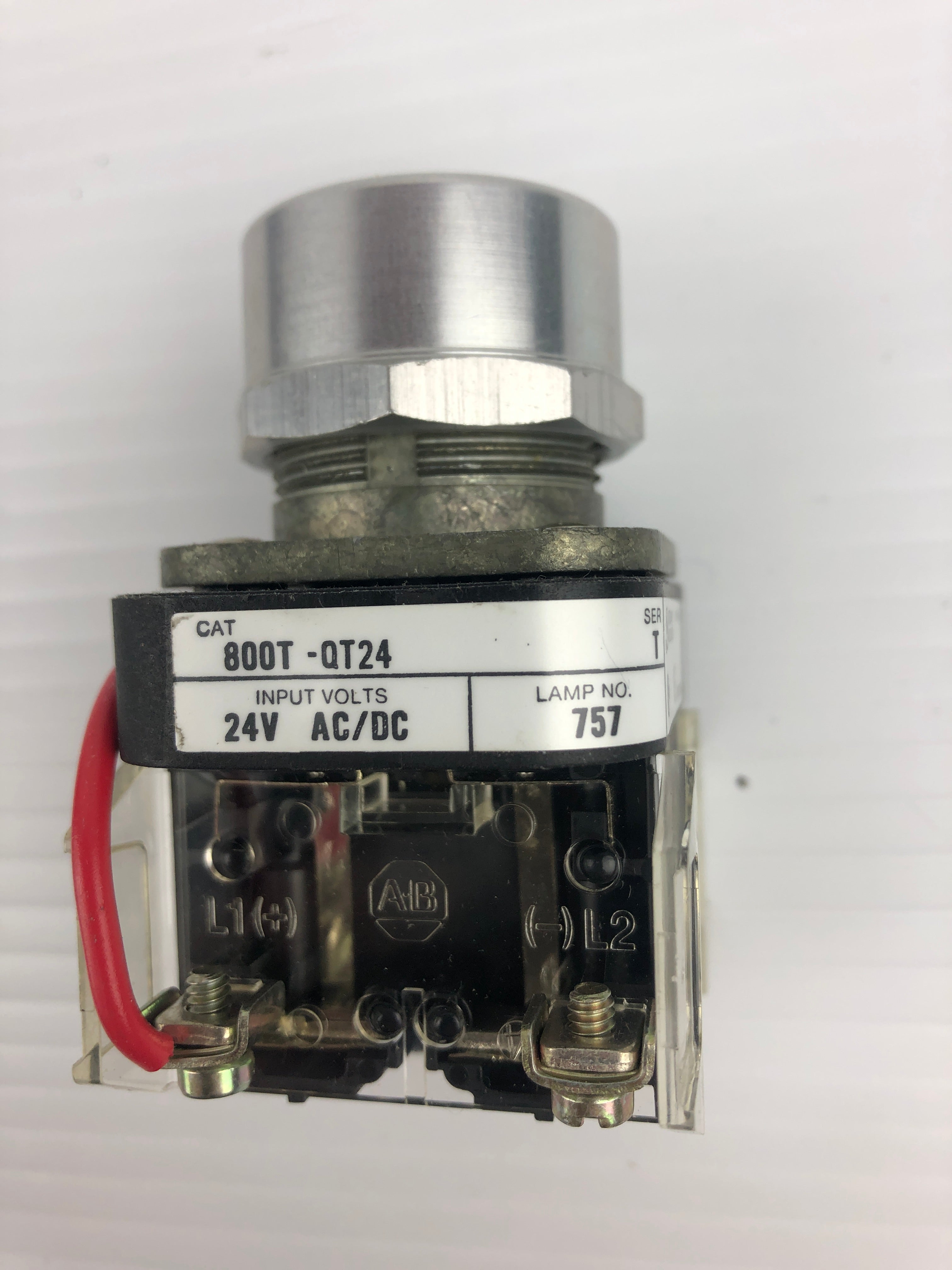 Allen-Bradley 800T-QT24 Pilot Light Series T 24V AC/DC