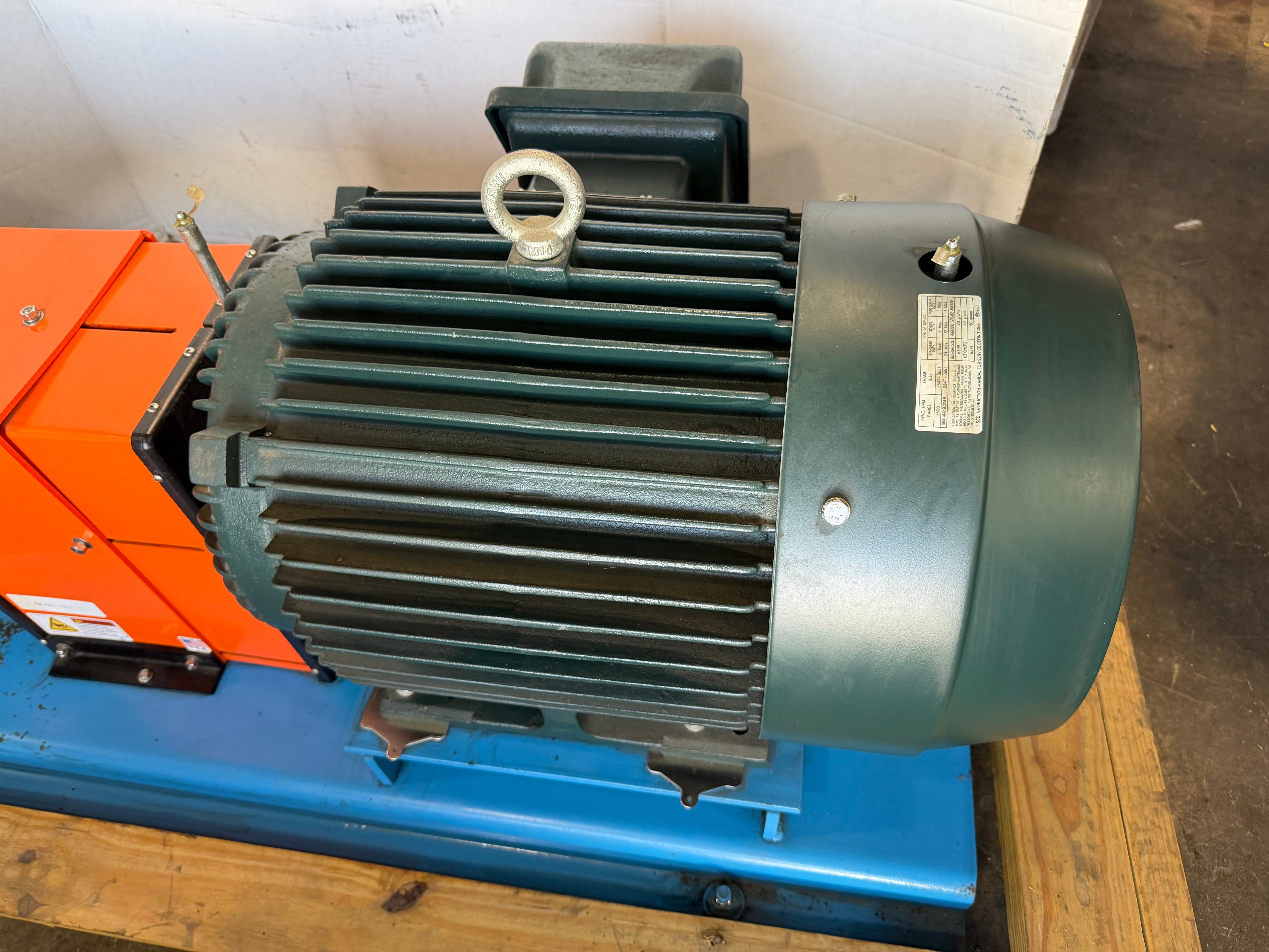 Industrial Centrifugal Pump w/ Toshiba 230/460V 1770 RPM 25 HP w/ Uniguard