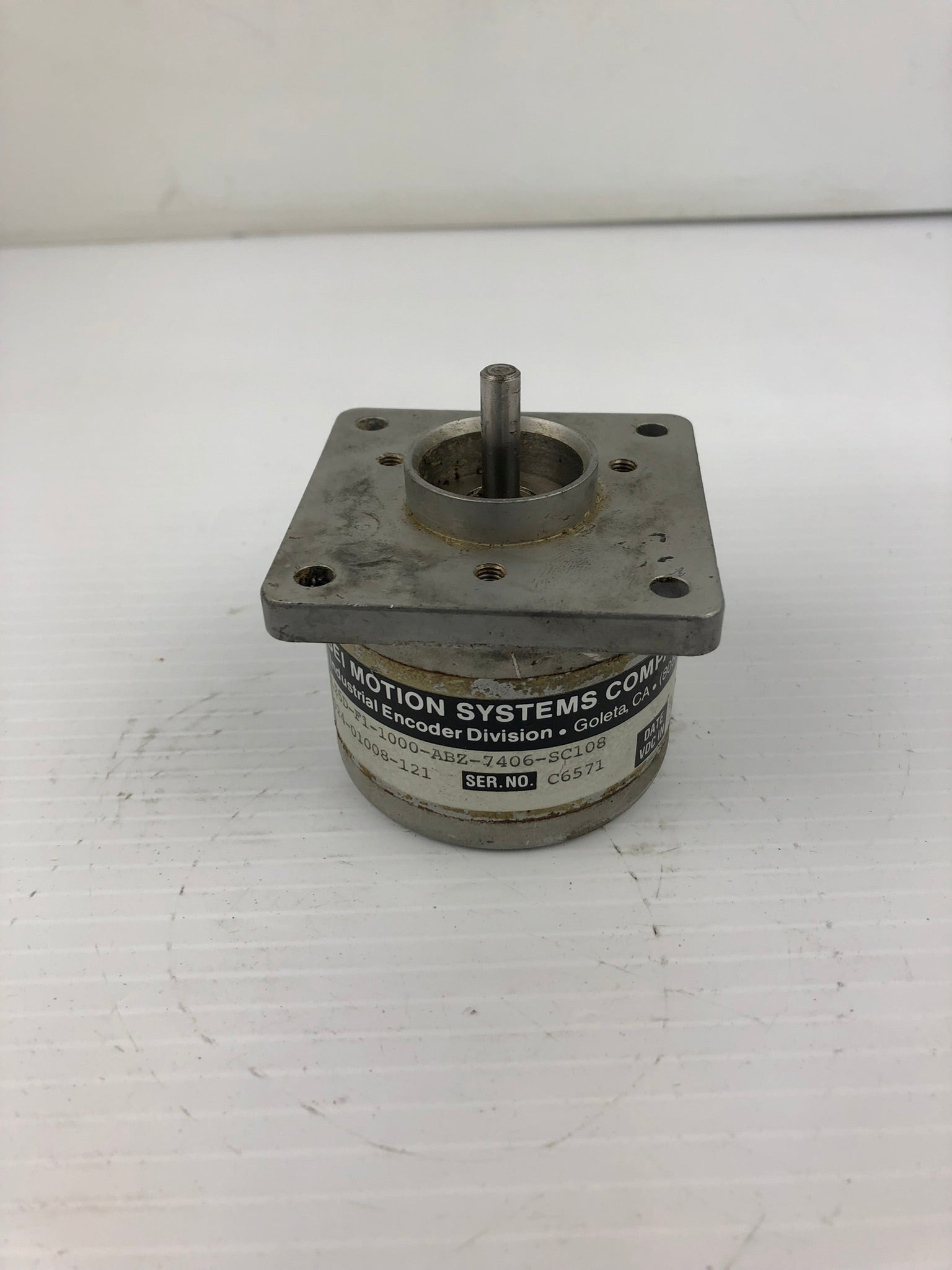 BEI Motion Systems L25D-F1-1000-ABZ-7406-SC108 Encoder 924-01008-121