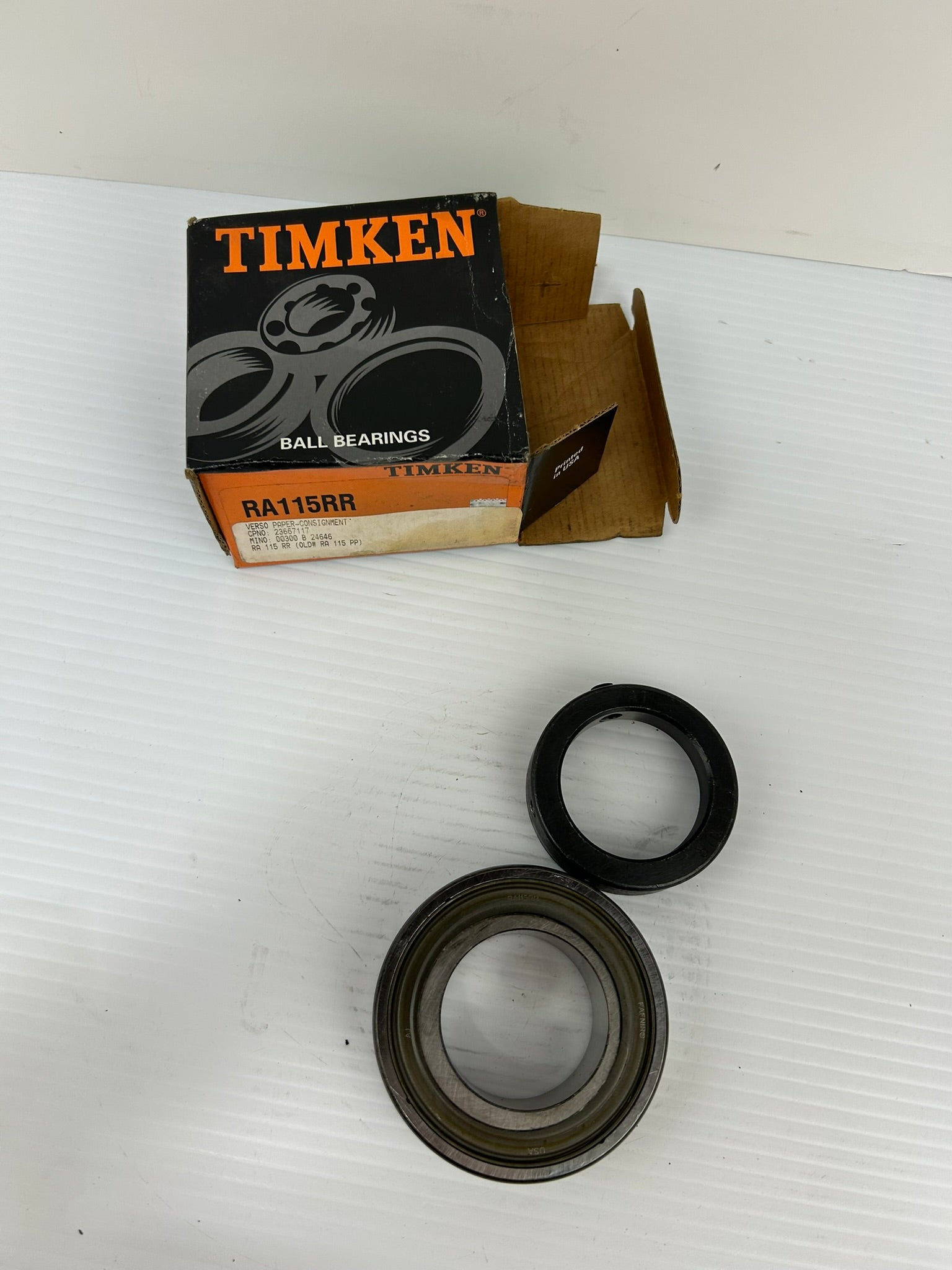 Timken RA115RR Ball Insert Bearing RA115RR + COL