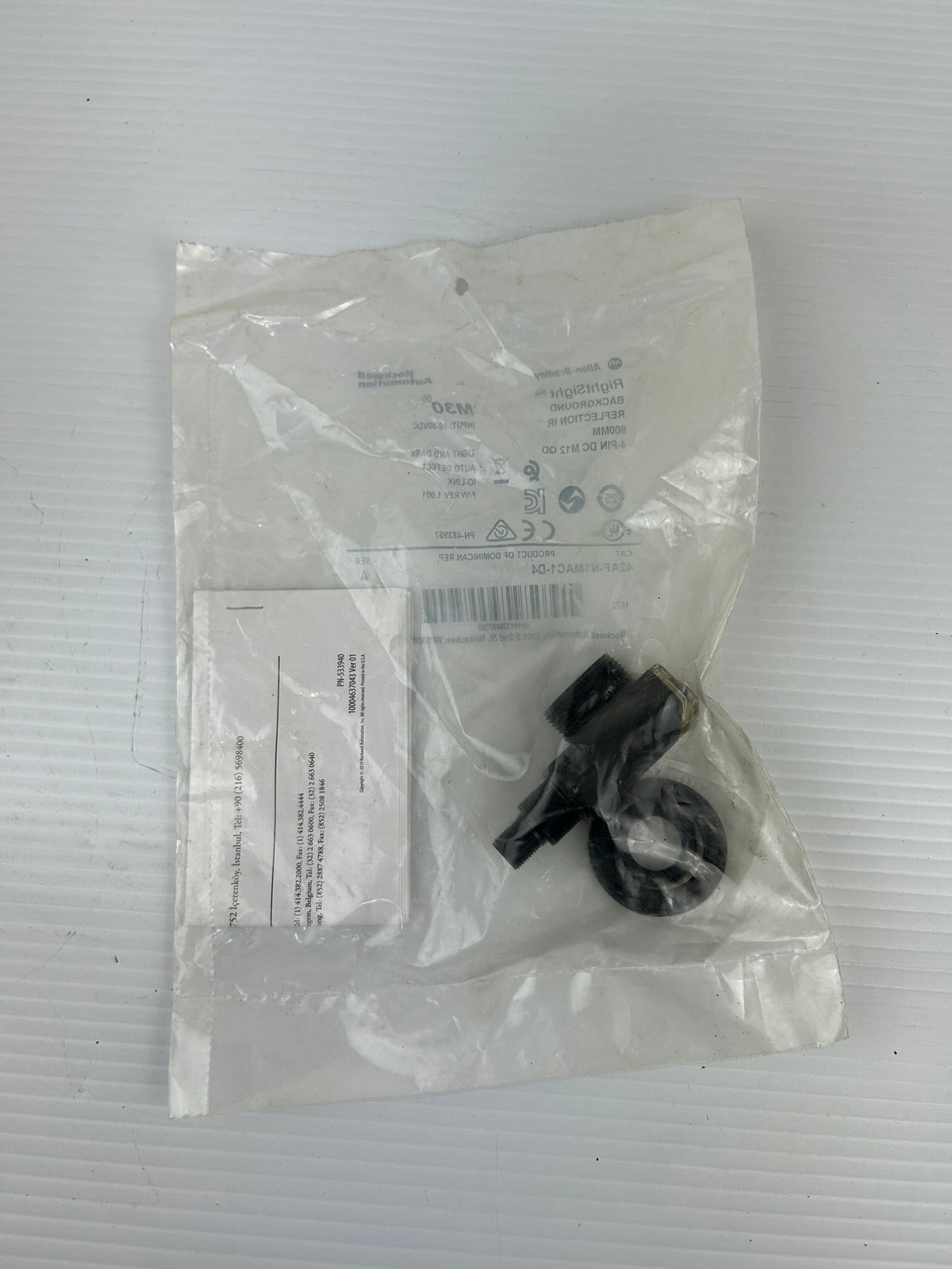 Allen Bradley 42AF-N1MAC1-D4 RightSight M30 Photoelectric Sensor 800mm 4-Pin M12