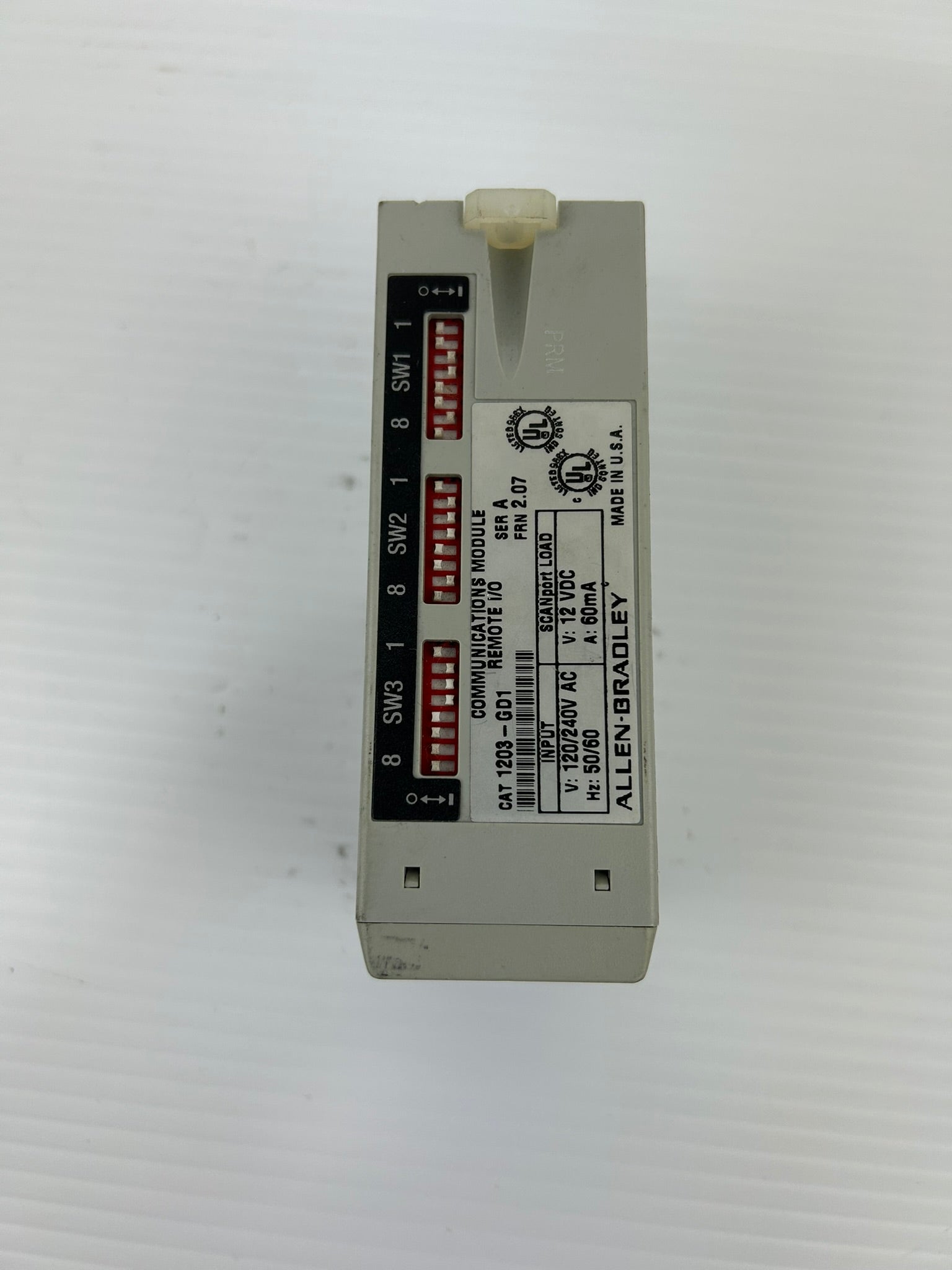 Allen Bradley Communications Module 1203-GD1 Series A 120/240 VAC 2.07 FRN
