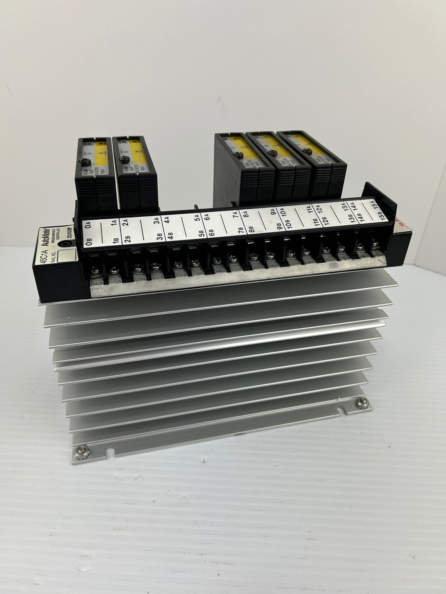 Reliance Electric Automate 45C1A Programmable Controller with (5) 45C44 Modules