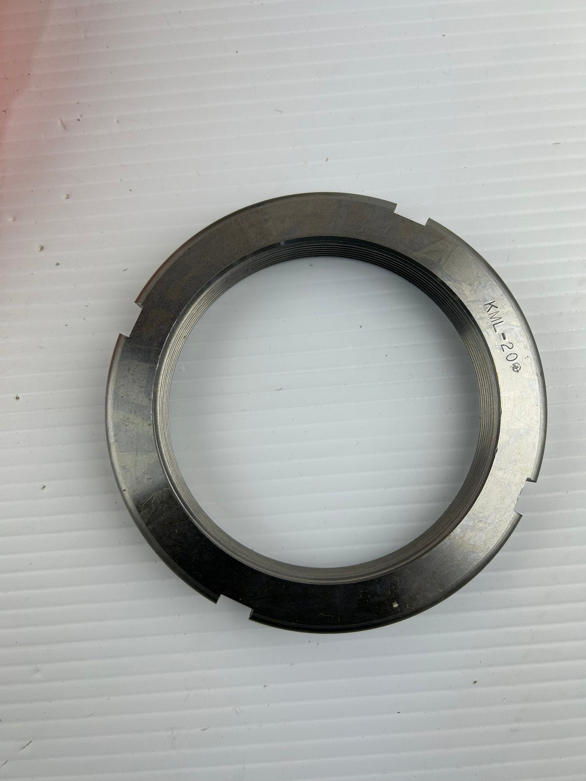 Whittet-Higgins KML-20 Locknut Carbon Steel M100x2 Left Hand Thread 130mm OD