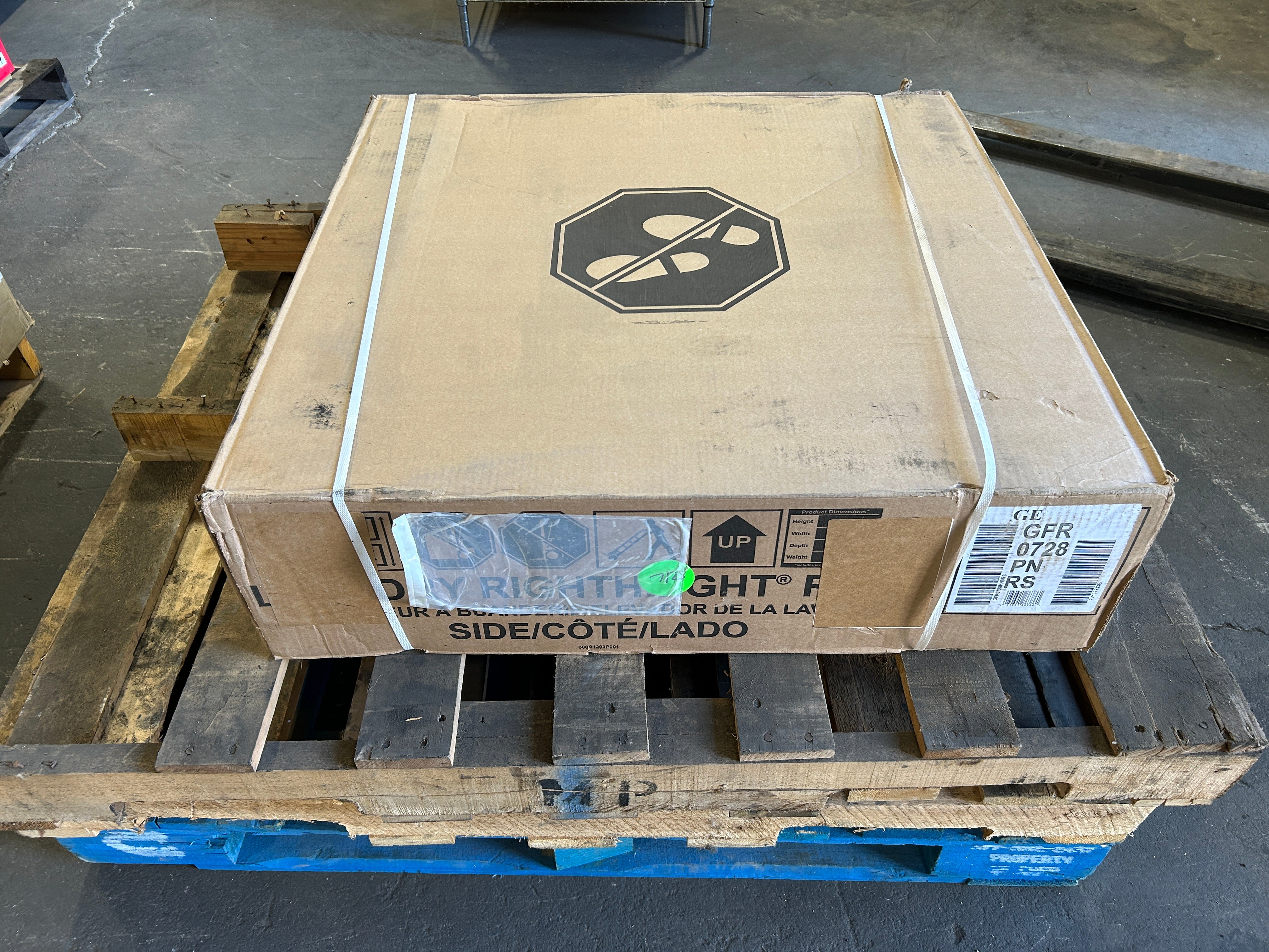 GE Laundry Pedestal 7" Rightheight Riser GFR0728PNRS Sapphire Blue 29 x 28"